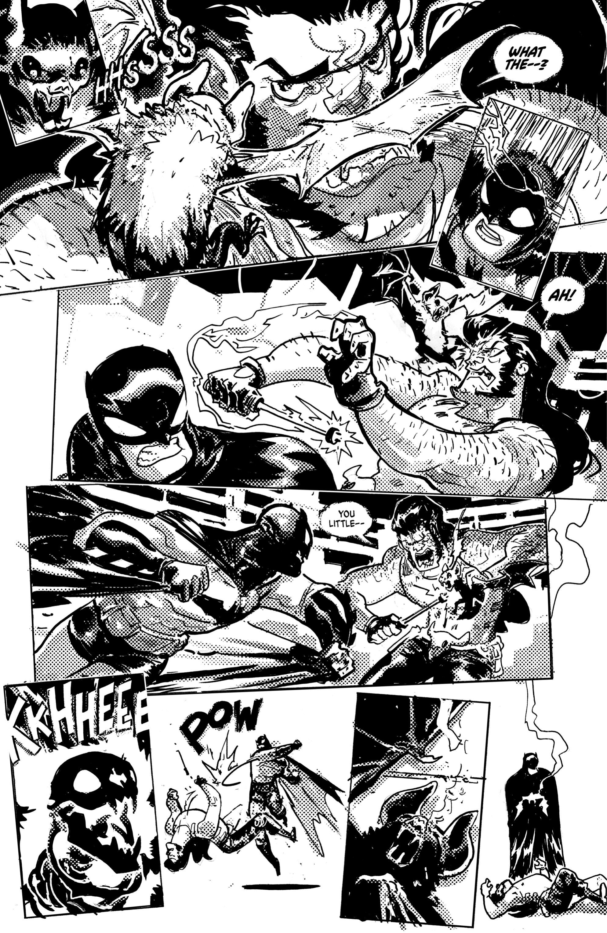Read online Batman Black & White comic -  Issue #4 - 10