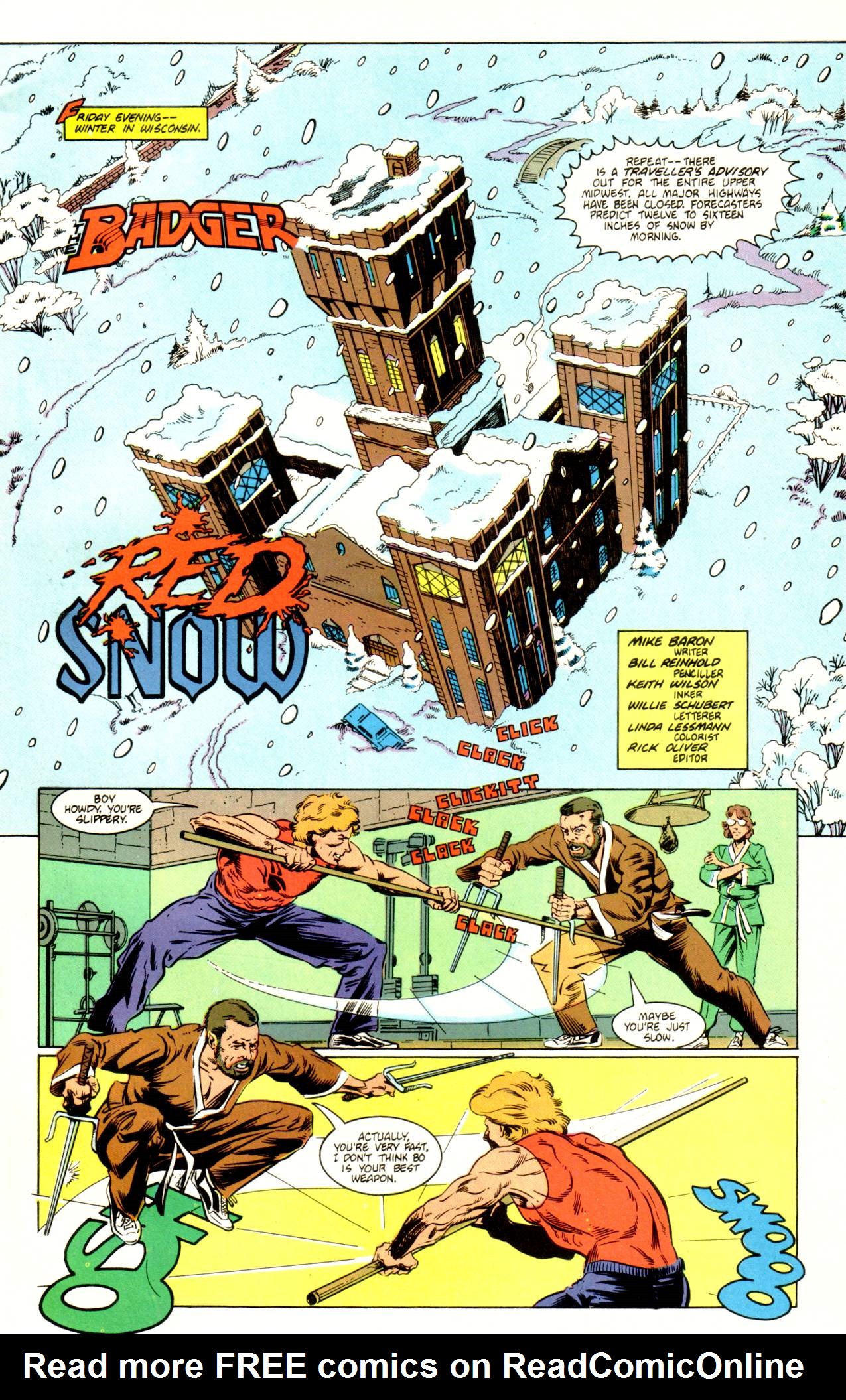 Read online The Badger comic -  Issue #12 - 3