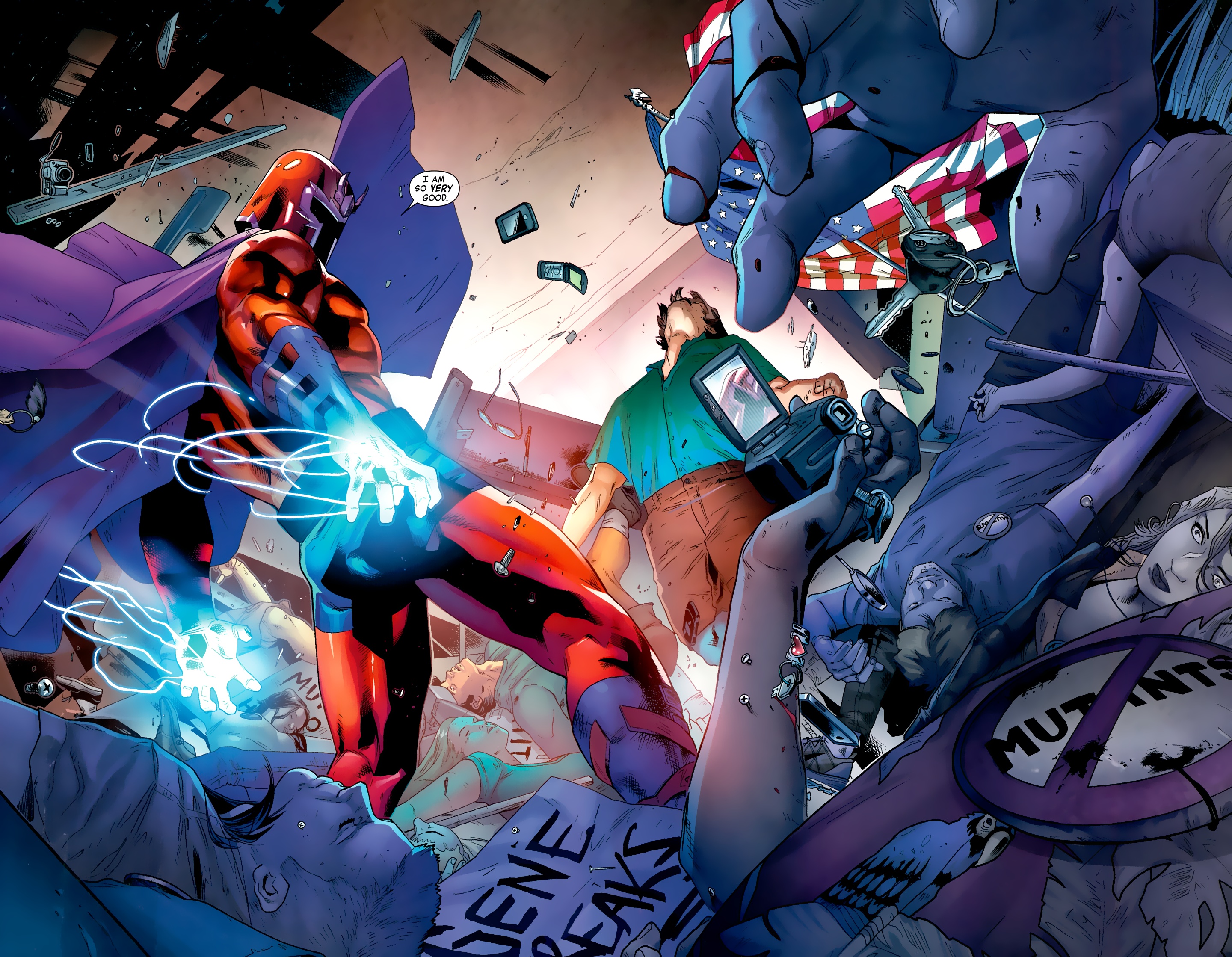 Read online Magneto: Not A Hero comic -  Issue #1 - 6