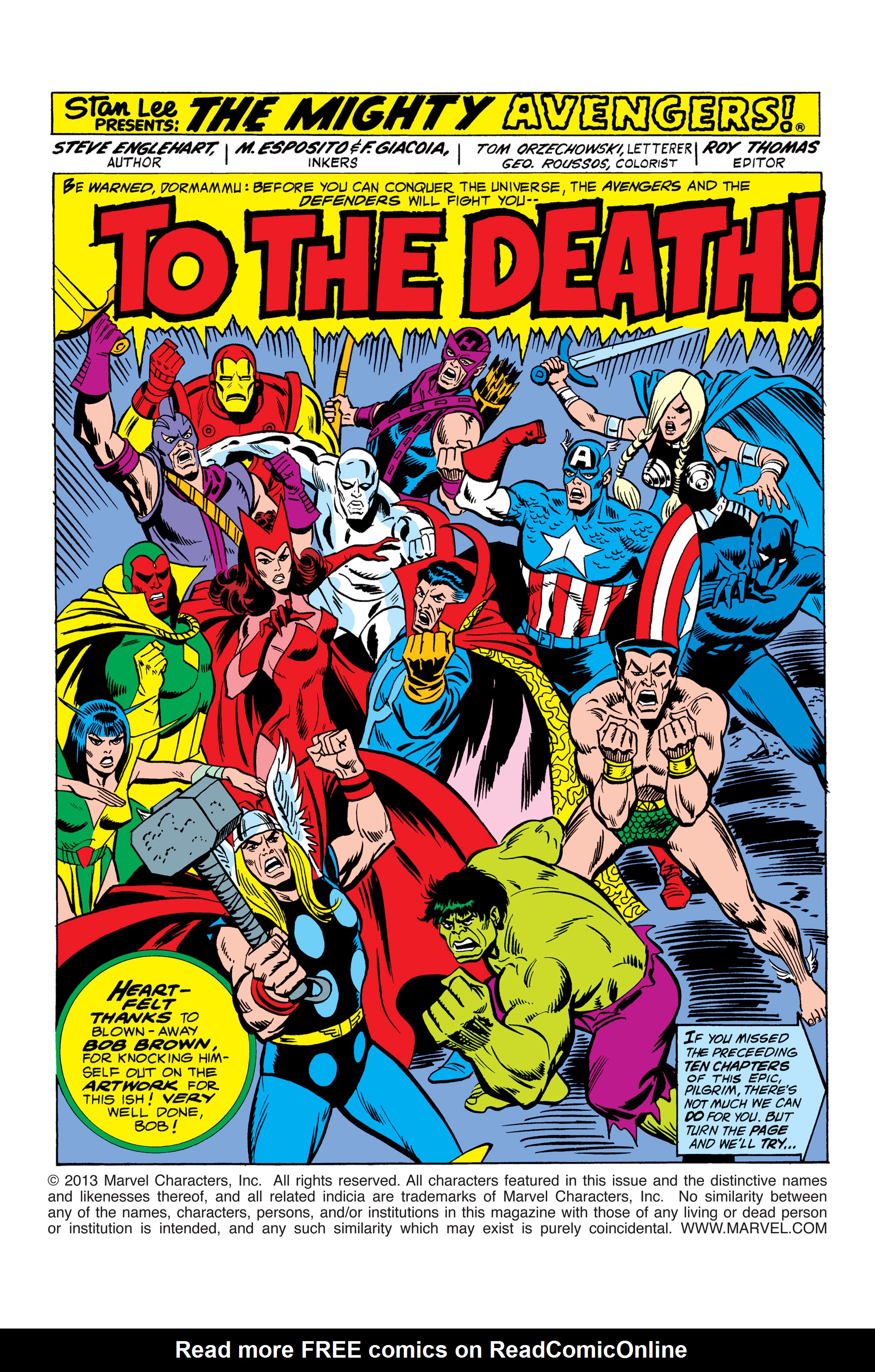 Read online The Avengers (1963) comic -  Issue #118 - 2