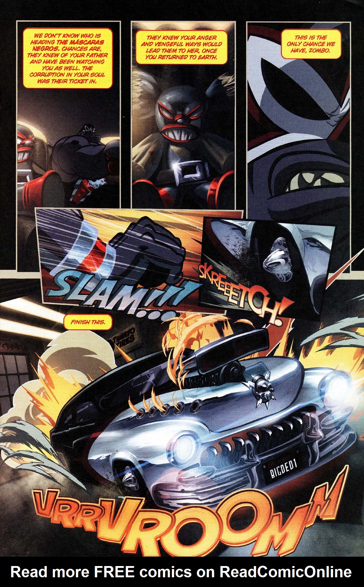 Read online El Zombo Fantasma comic -  Issue #3 - 12