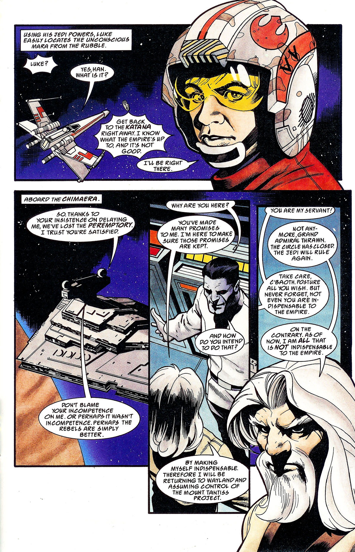 Read online Star Wars: Dark Force Rising comic -  Issue #6 - 25