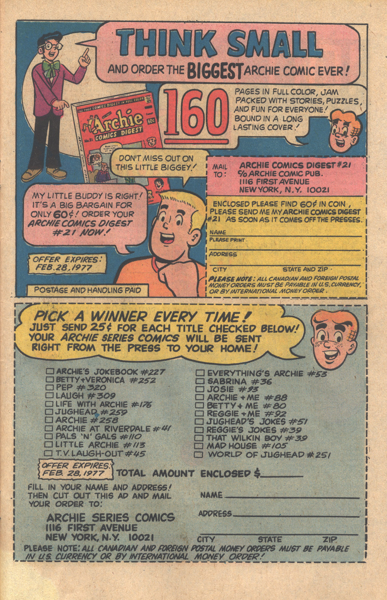 Read online The Adventures of Little Archie comic -  Issue #112 - 27