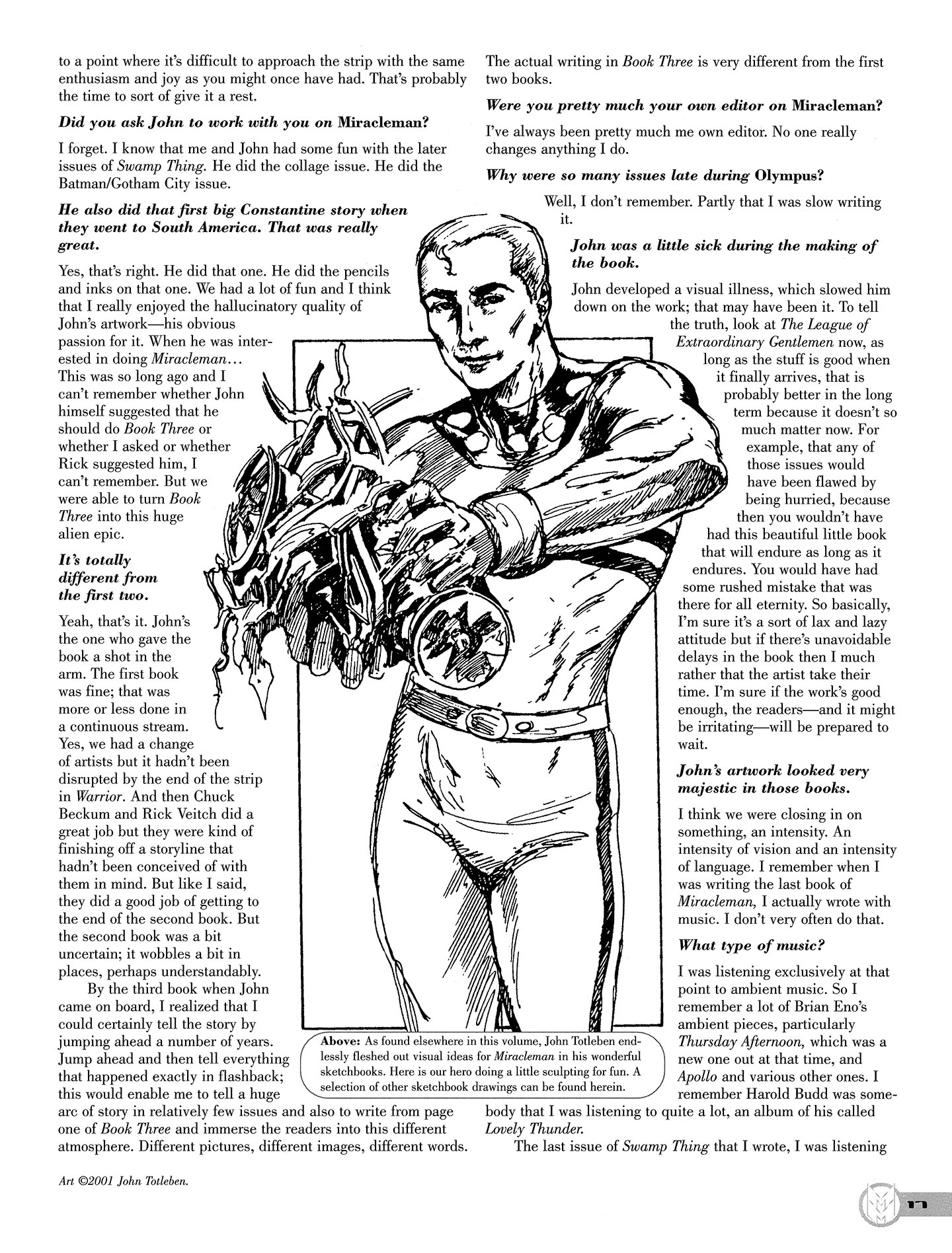 Read online Kimota!: The Miracleman Companion comic -  Issue # Full - 18