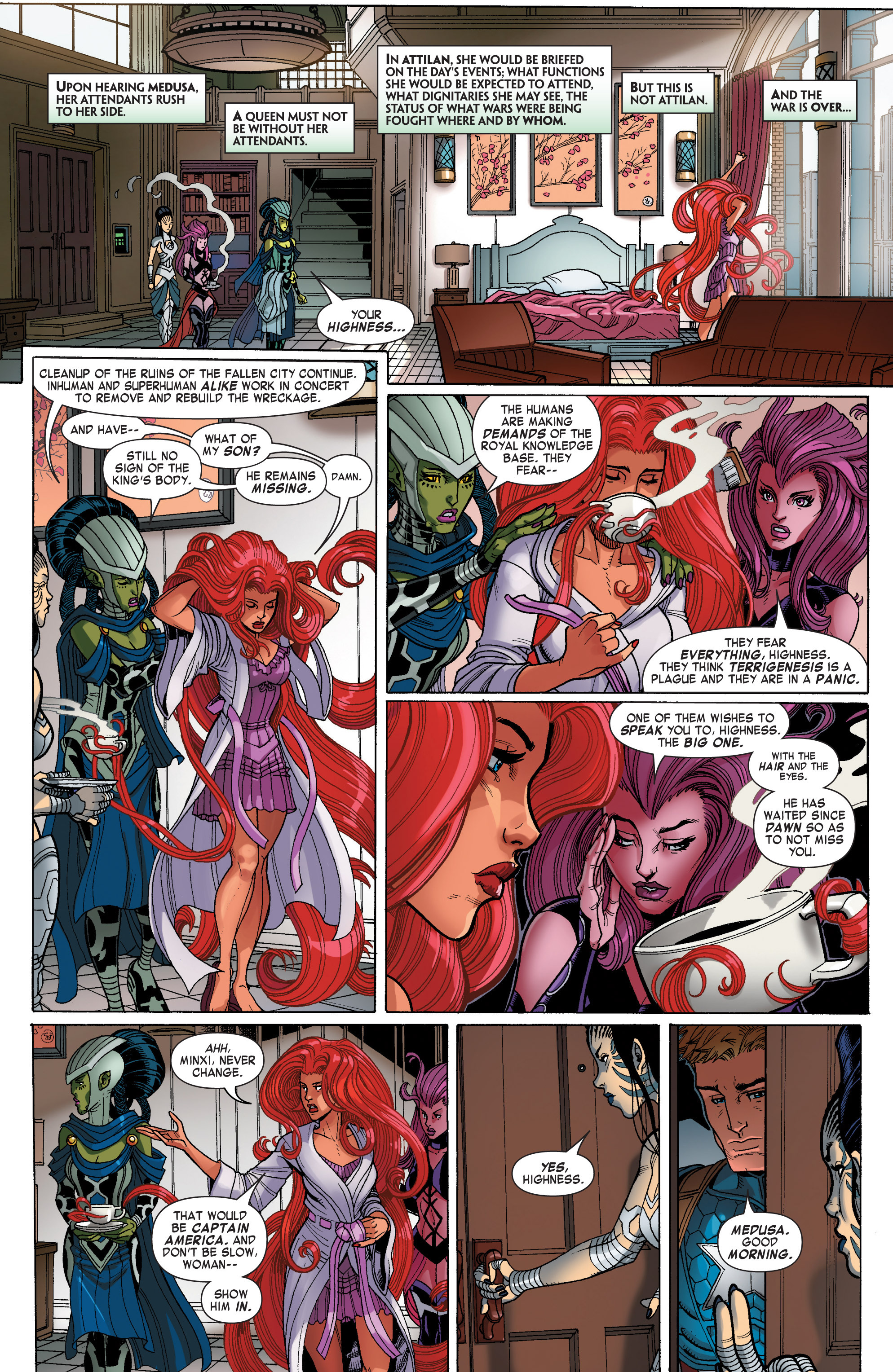 Read online Inhumanity comic -  Issue #2 - 5