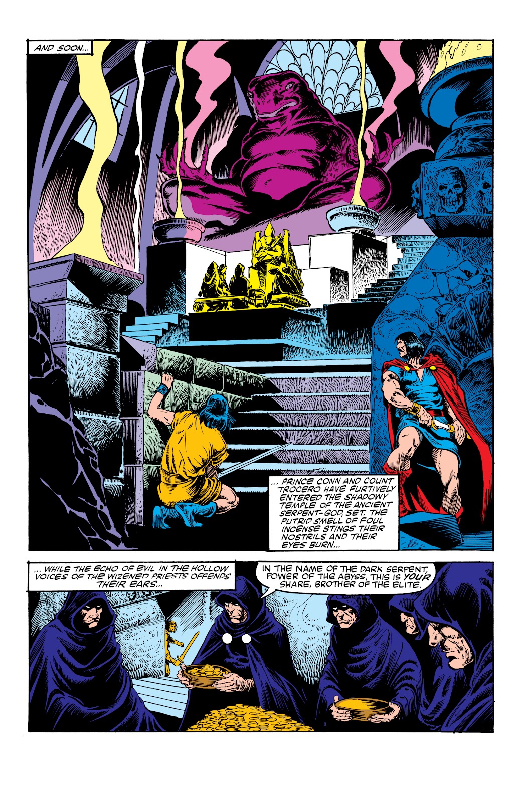 Conan the King: The Original Marvel Years Omnibus issue TPB (Part 7) - Page 8