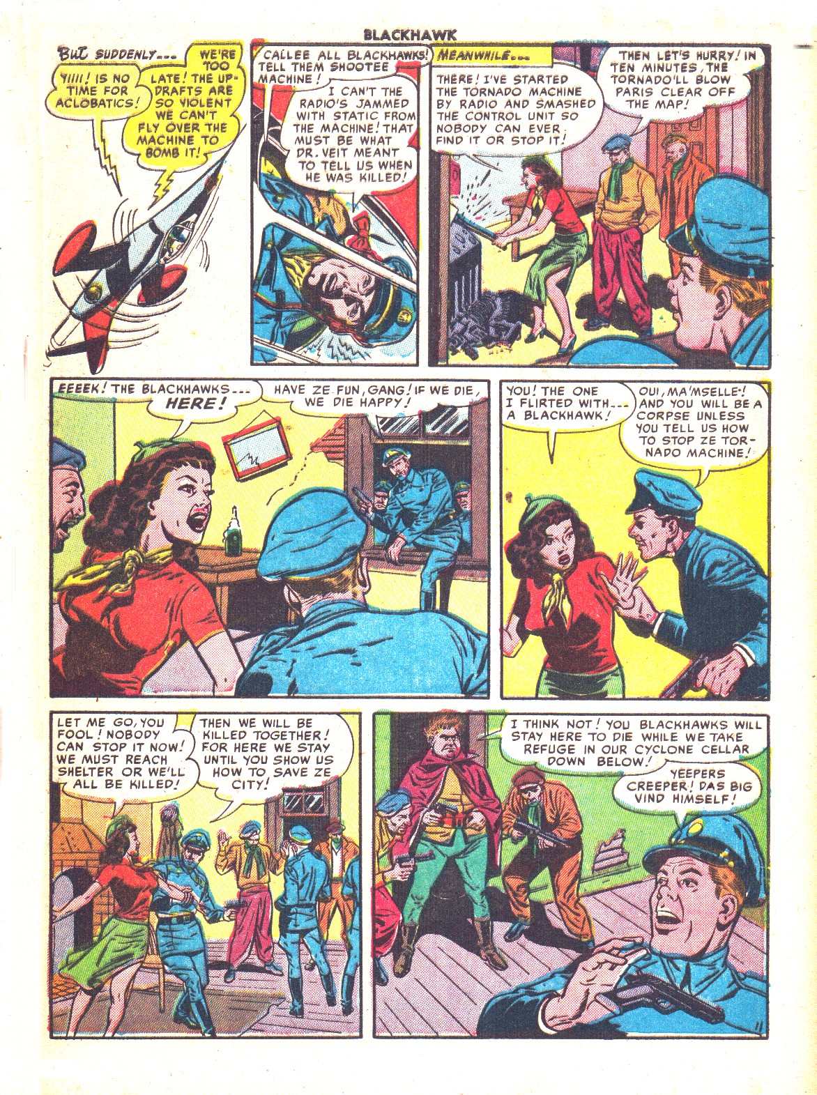 Read online Blackhawk (1957) comic -  Issue #44 - 13