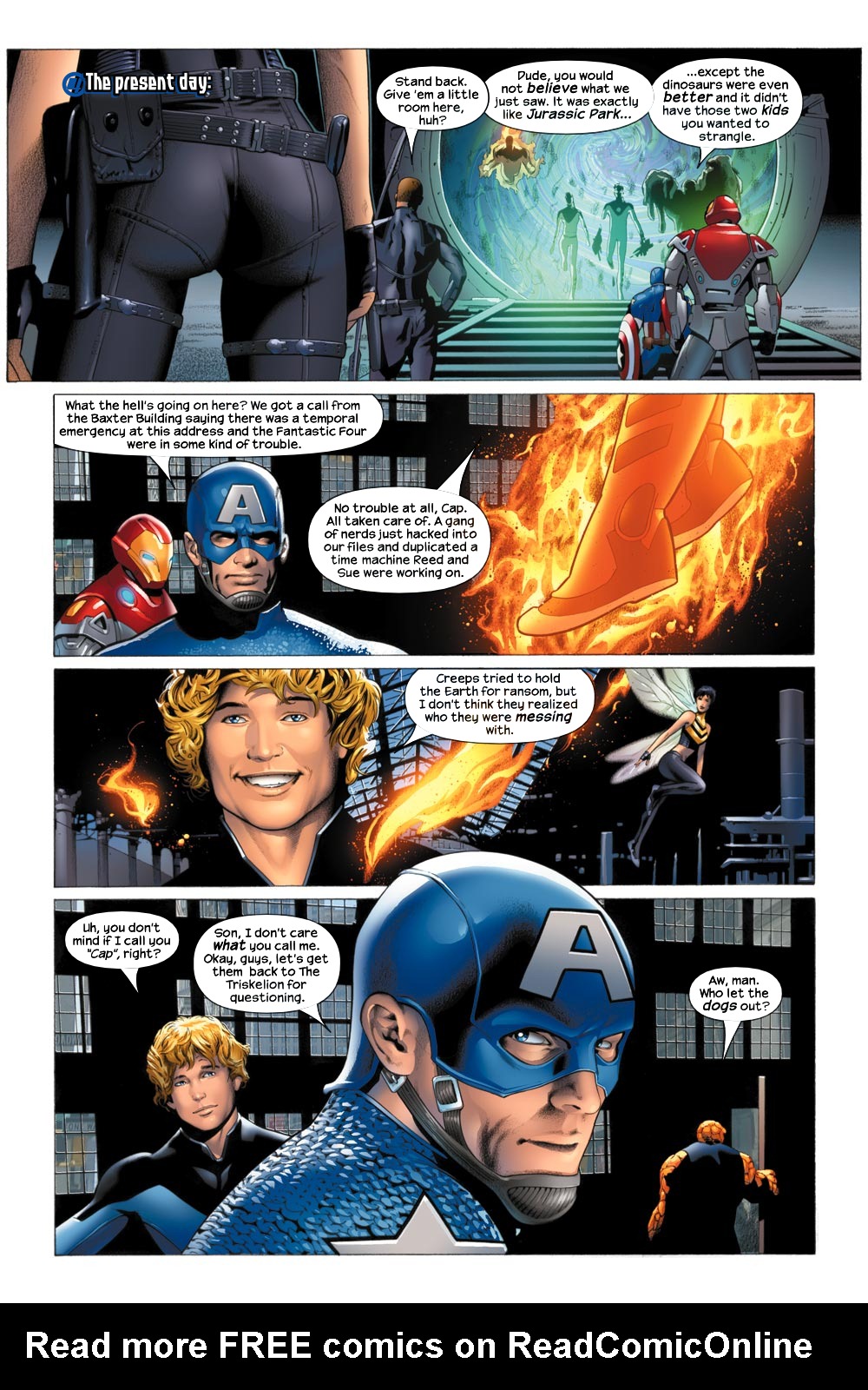 Read online Ultimate Fantastic Four (2004) comic -  Issue #21 - 8