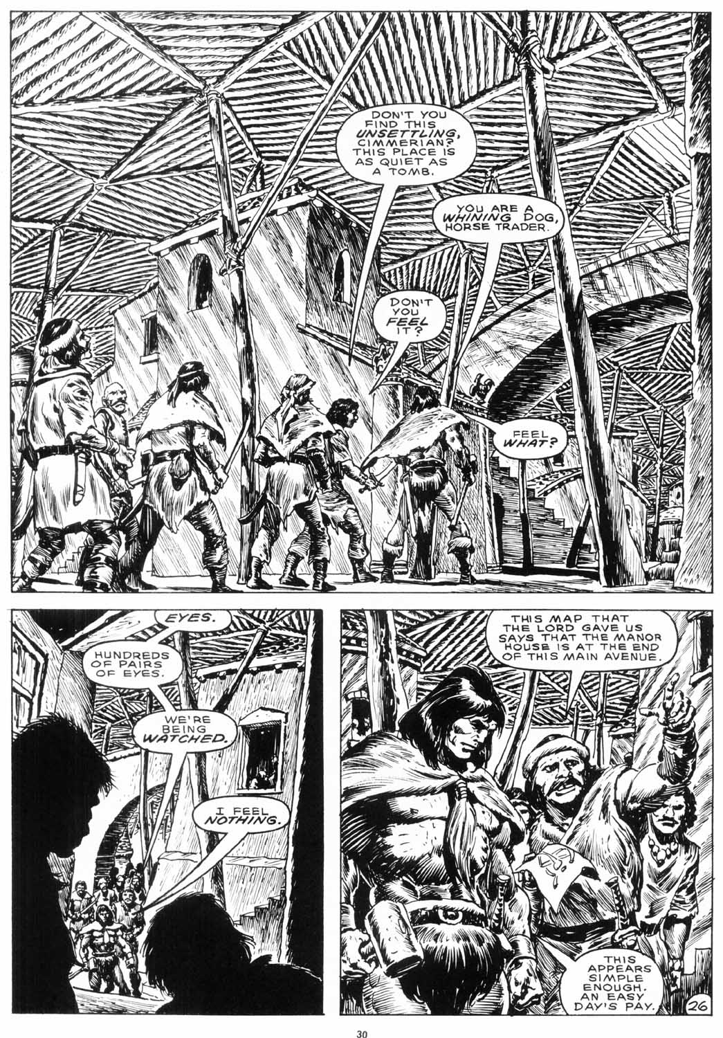 Read online The Savage Sword Of Conan comic -  Issue #155 - 31