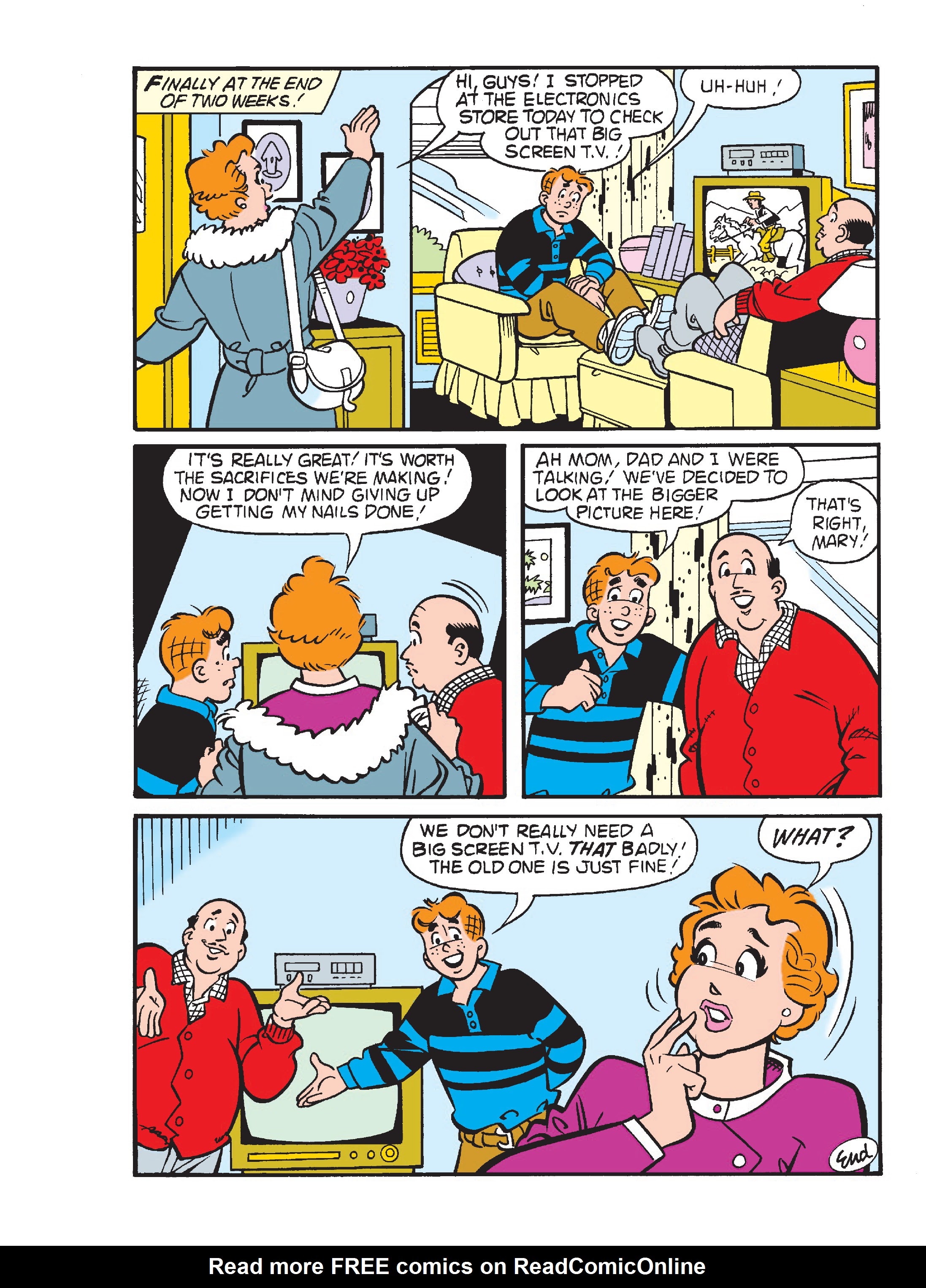 Read online Archie's Double Digest Magazine comic -  Issue #276 - 120