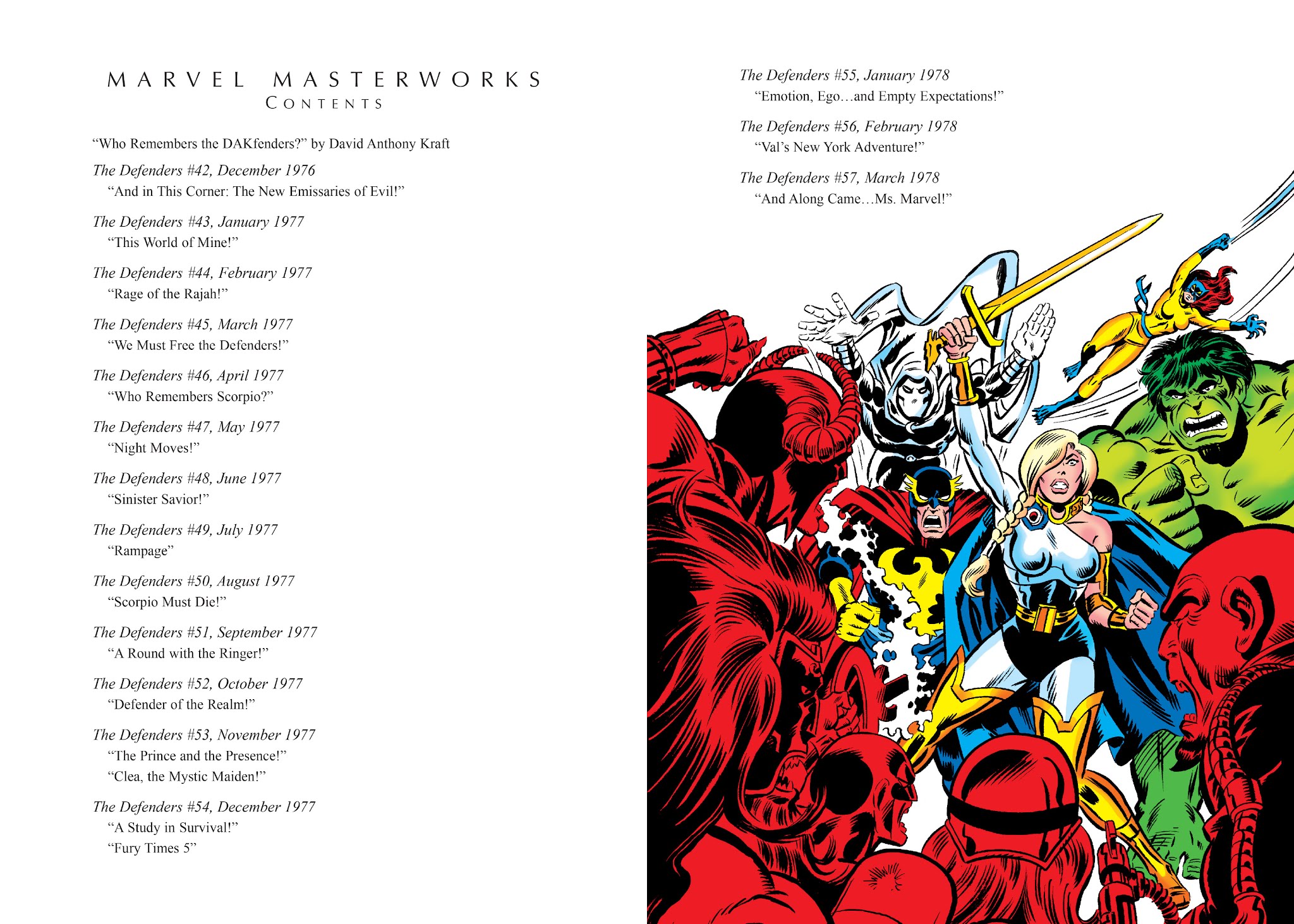 Read online Marvel Masterworks: The Defenders comic -  Issue # TPB 6 (Part 1) - 4