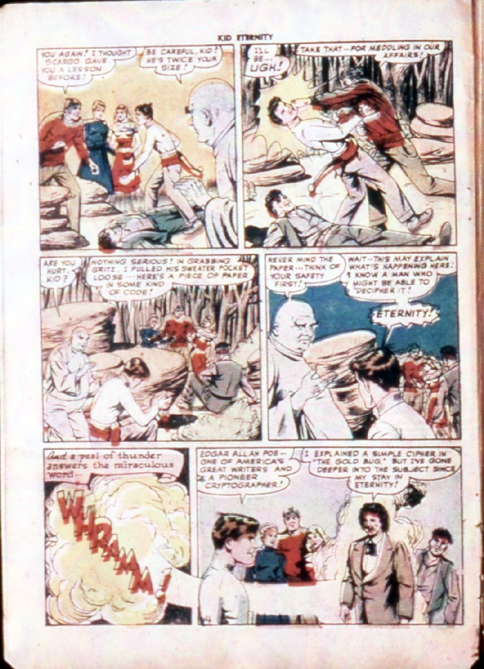 Read online Kid Eternity (1946) comic -  Issue #13 - 6