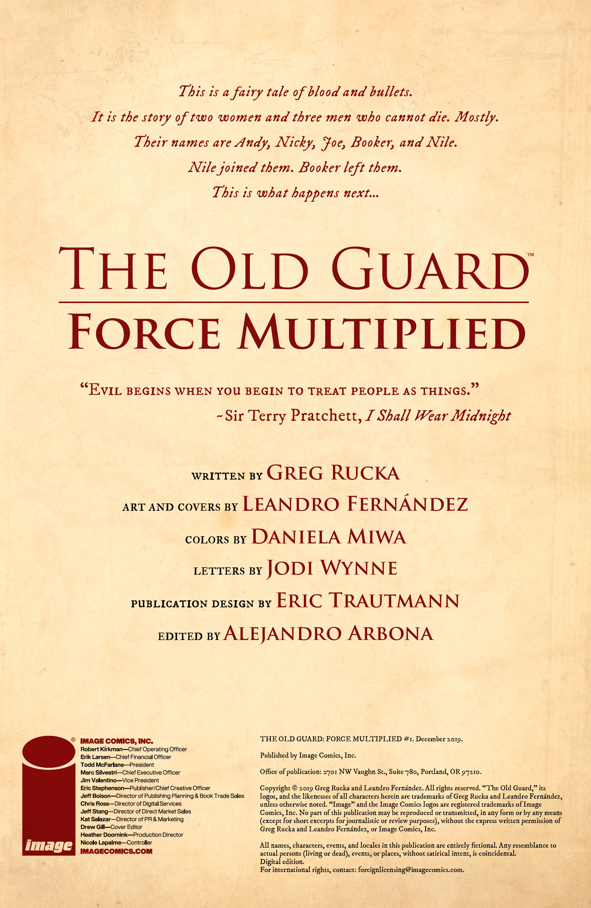 Read online The Old Guard: Force Multiplied comic -  Issue #1 - 2
