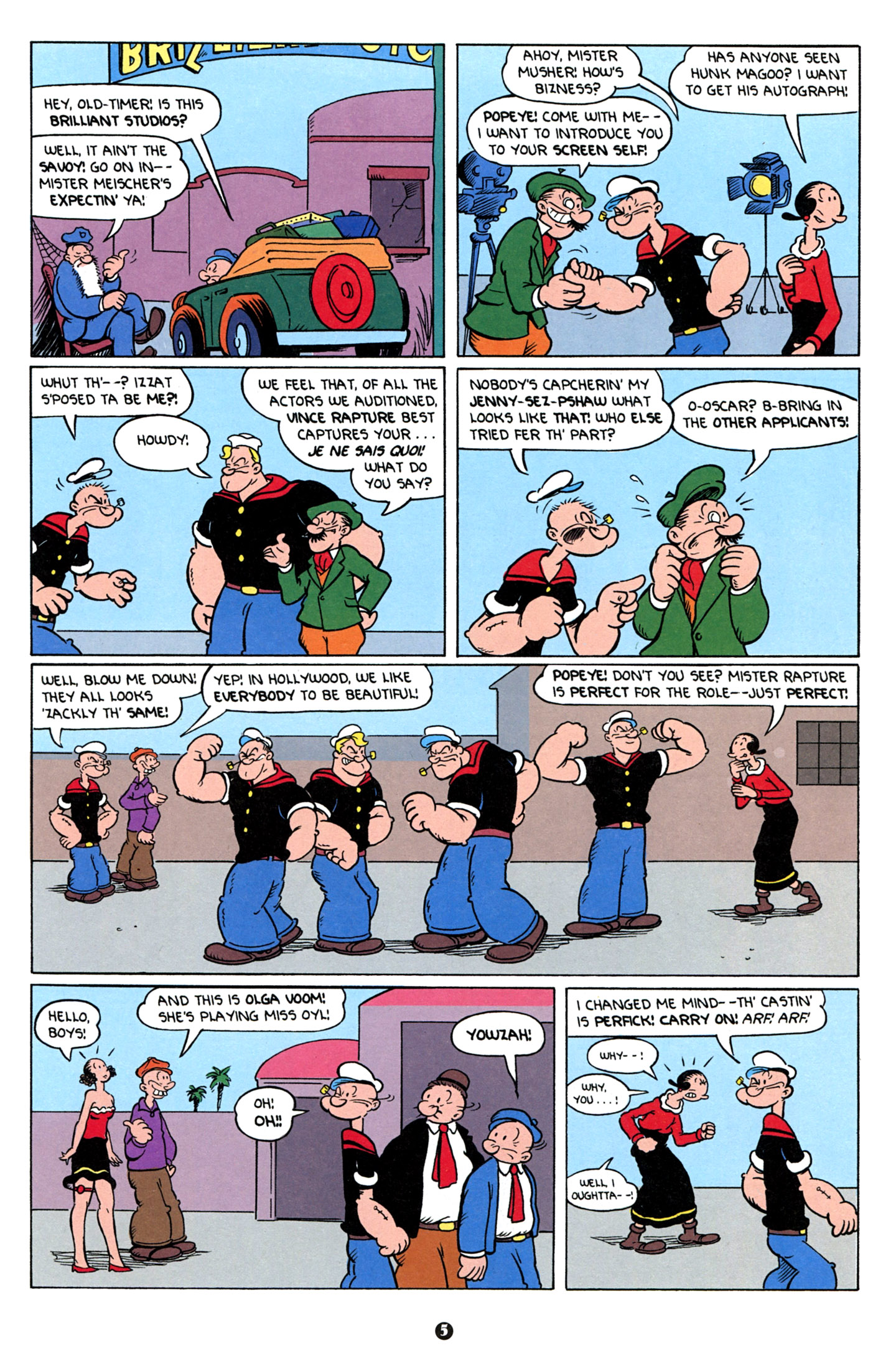 Read online Popeye (2012) comic -  Issue #6 - 7