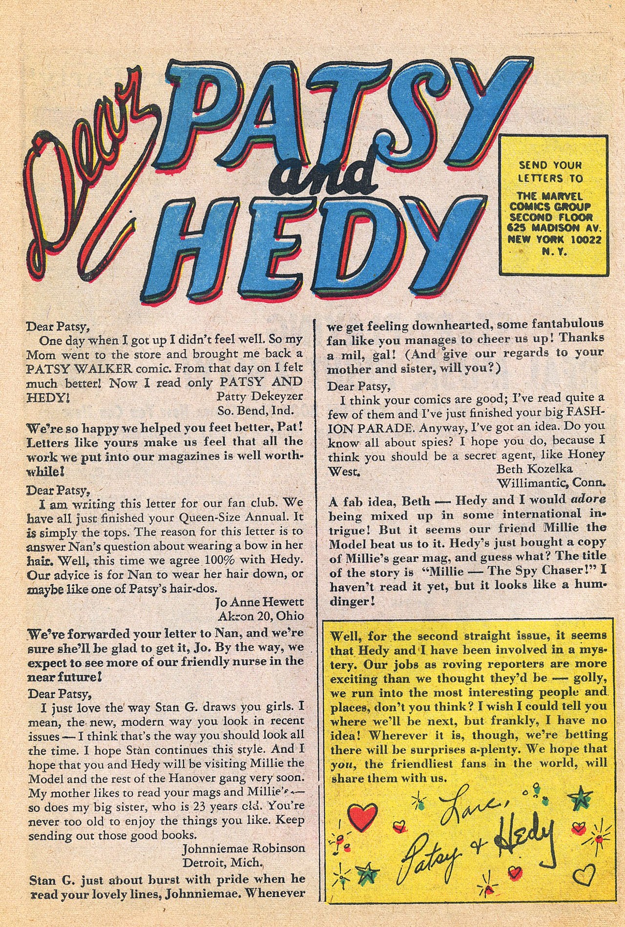 Read online Patsy and Hedy comic -  Issue #107 - 30