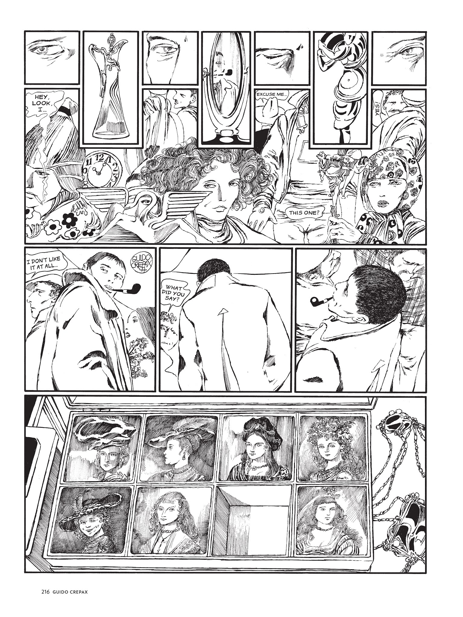 Read online The Complete Crepax comic -  Issue # TPB 3 - 205