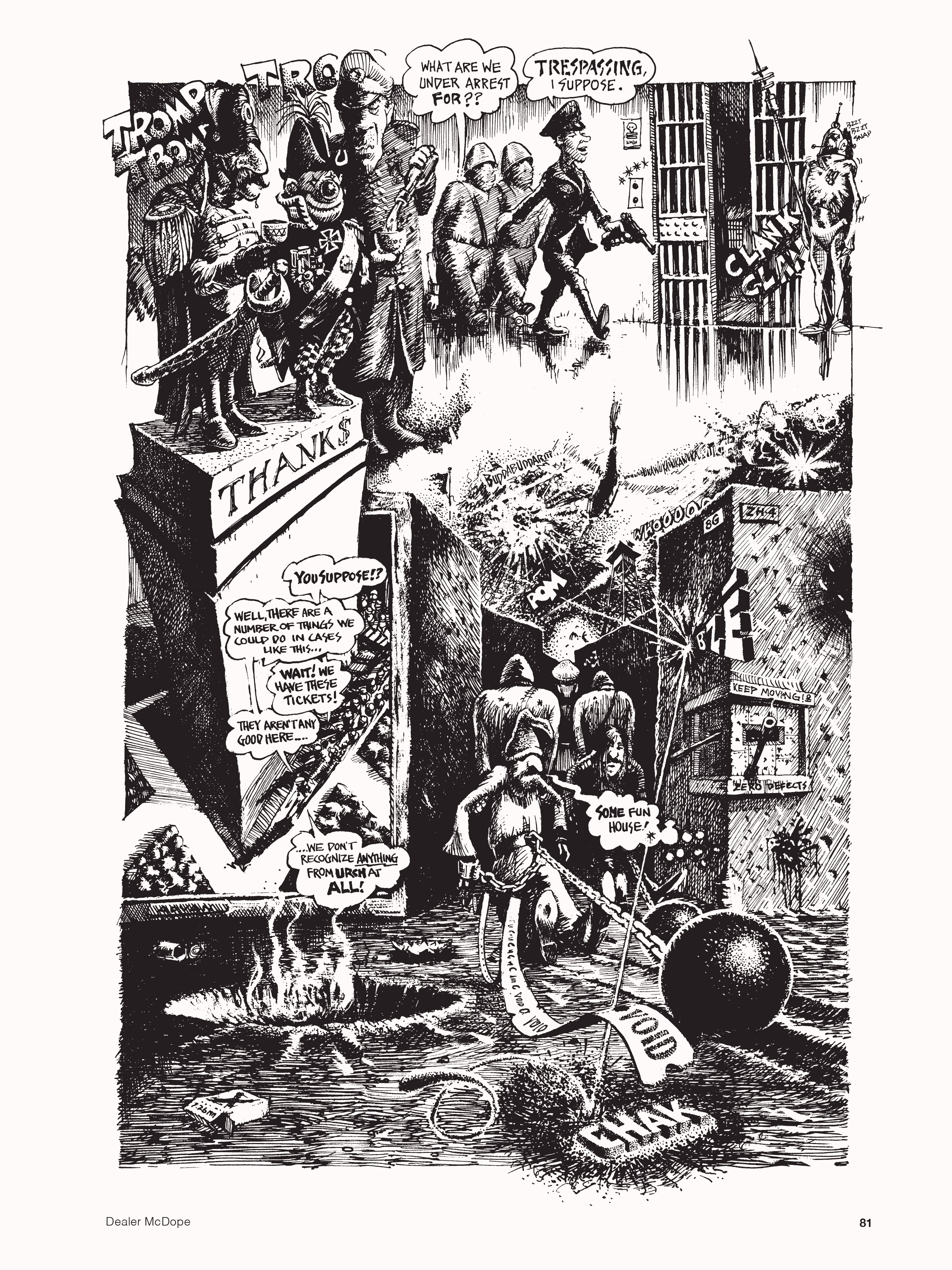 Read online Dave Sheridan: Life with Dealer McDope, the Leather Nun, and the Fabulous Furry Freak Brothers comic -  Issue # TPB (Part 1) - 92