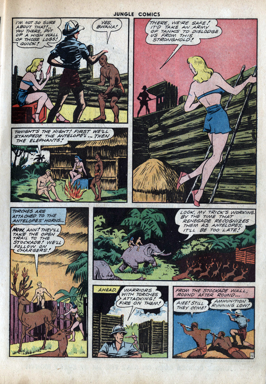 Read online Jungle Comics comic -  Issue #49 - 13