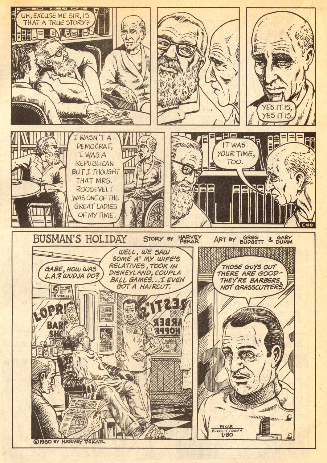 Read online American Splendor (1976) comic -  Issue #5 - 33