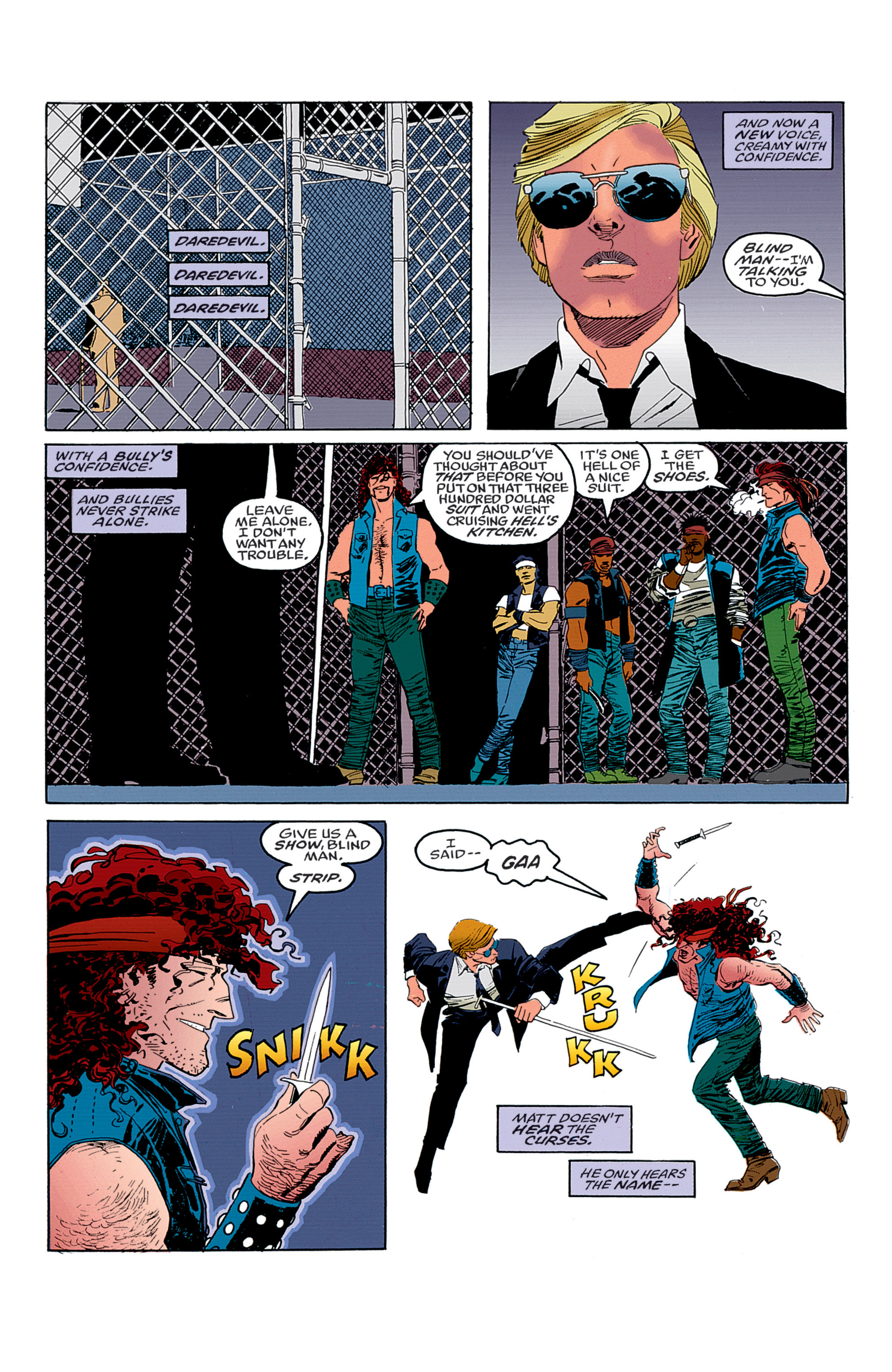 Read online Daredevil: The Man Without Fear comic -  Issue #4 - 5