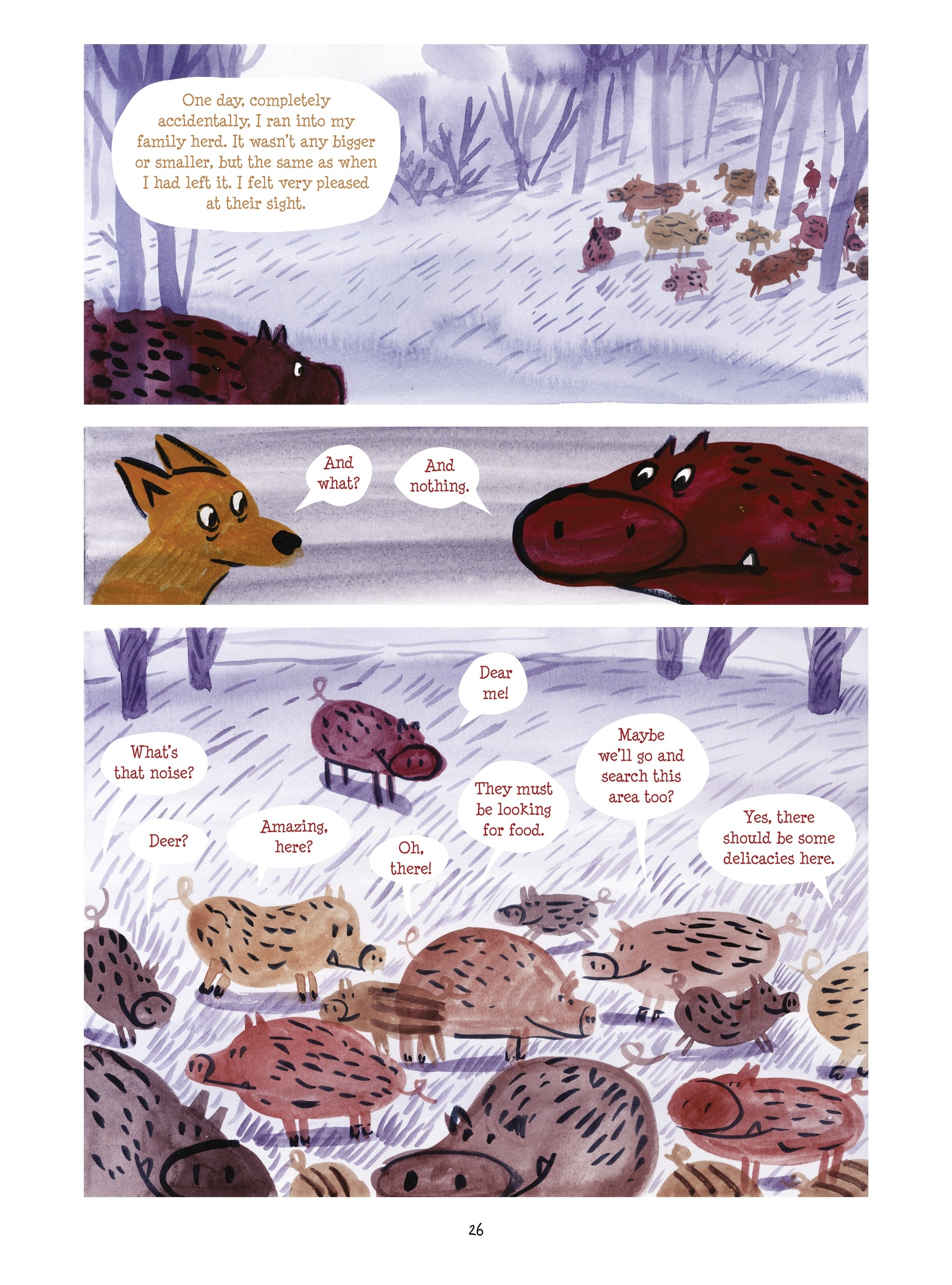 Read online Tiny Fox and Great Boar comic -  Issue #4 - 26
