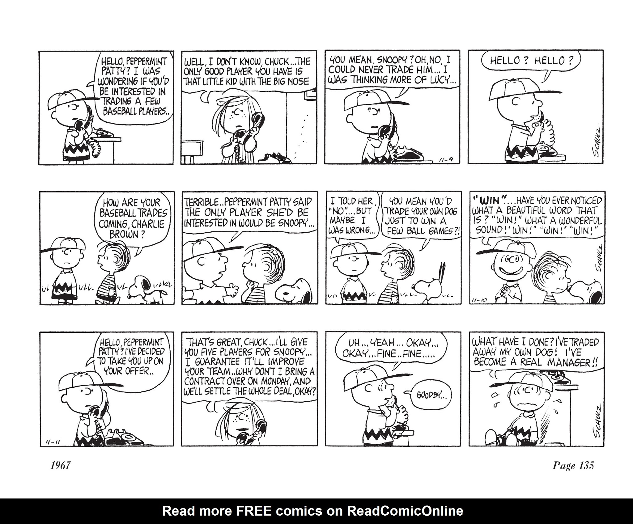 Read online The Complete Peanuts comic -  Issue # TPB 9 - 146