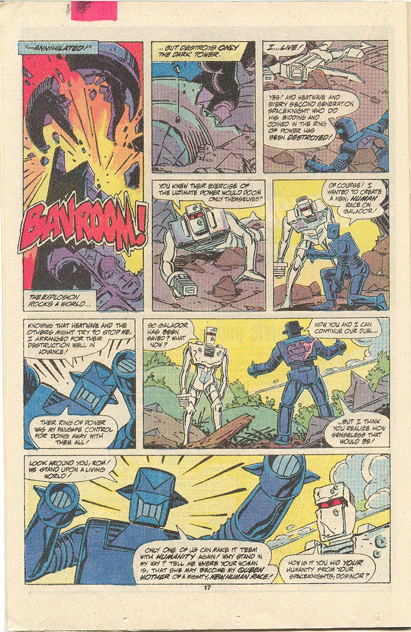 Read online ROM (1979) comic -  Issue #75 - 17