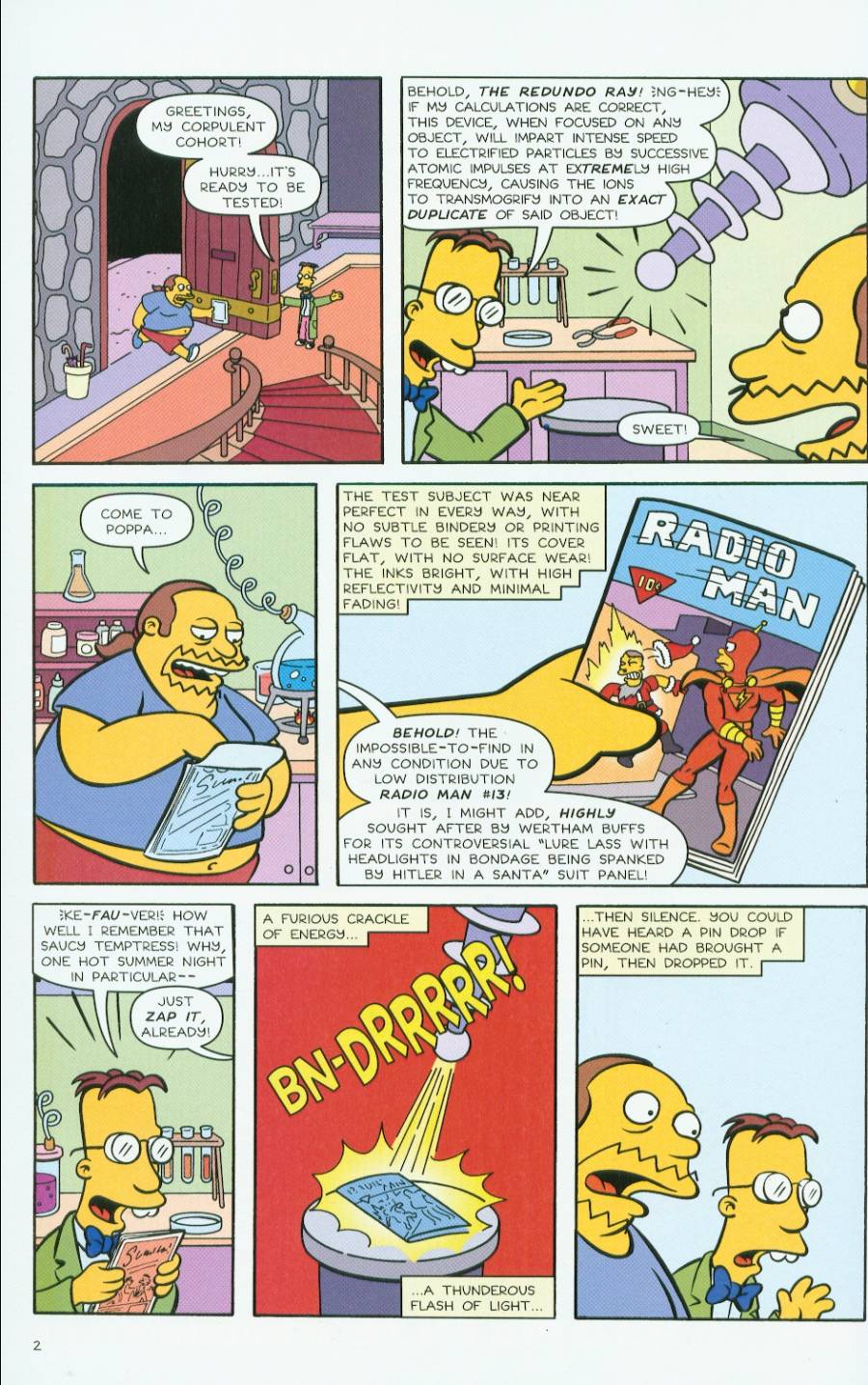 Read online Treehouse of Horror comic -  Issue #7 - 45
