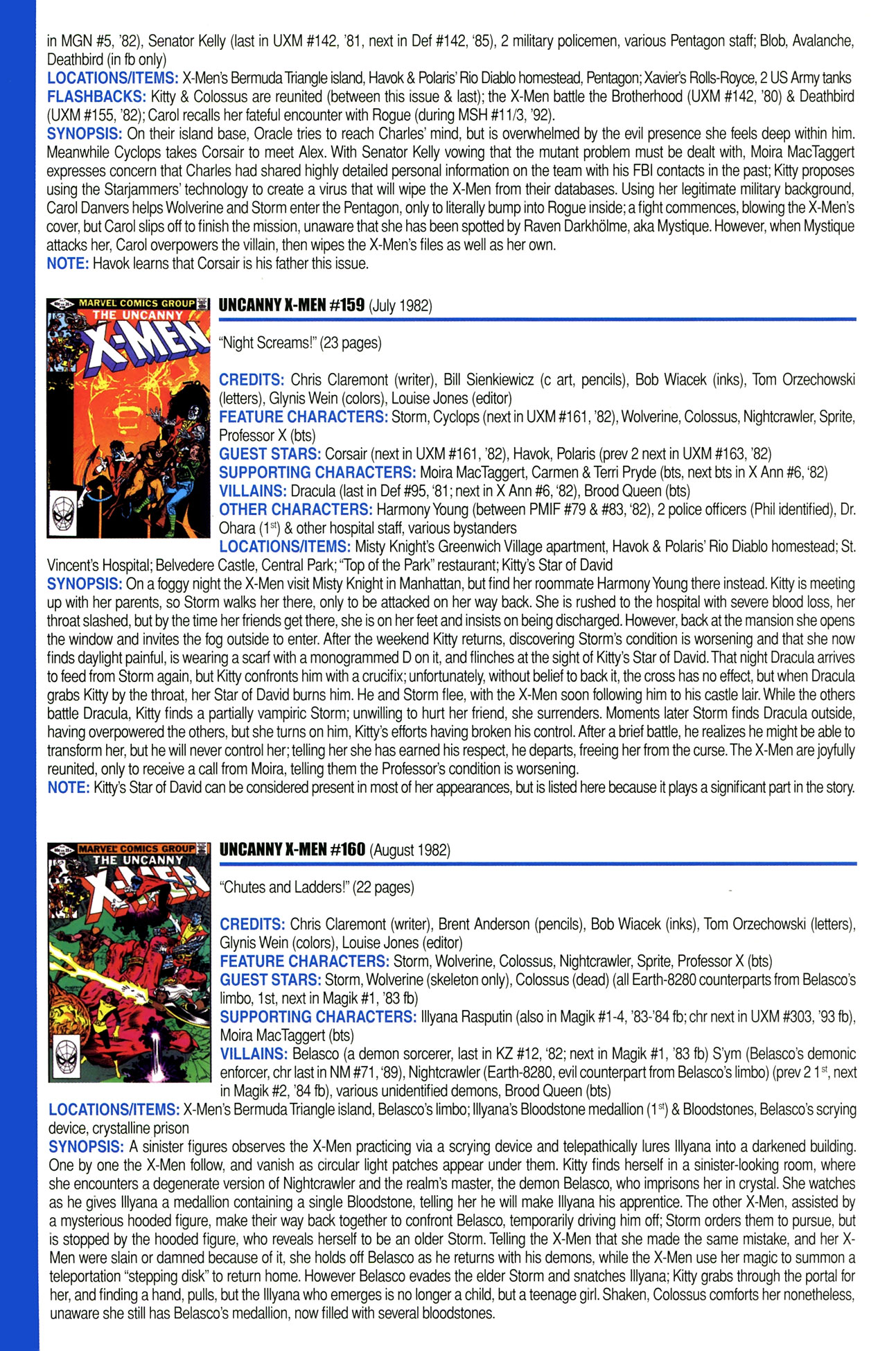 Read online Official Index to the Marvel Universe comic -  Issue #4 - 50