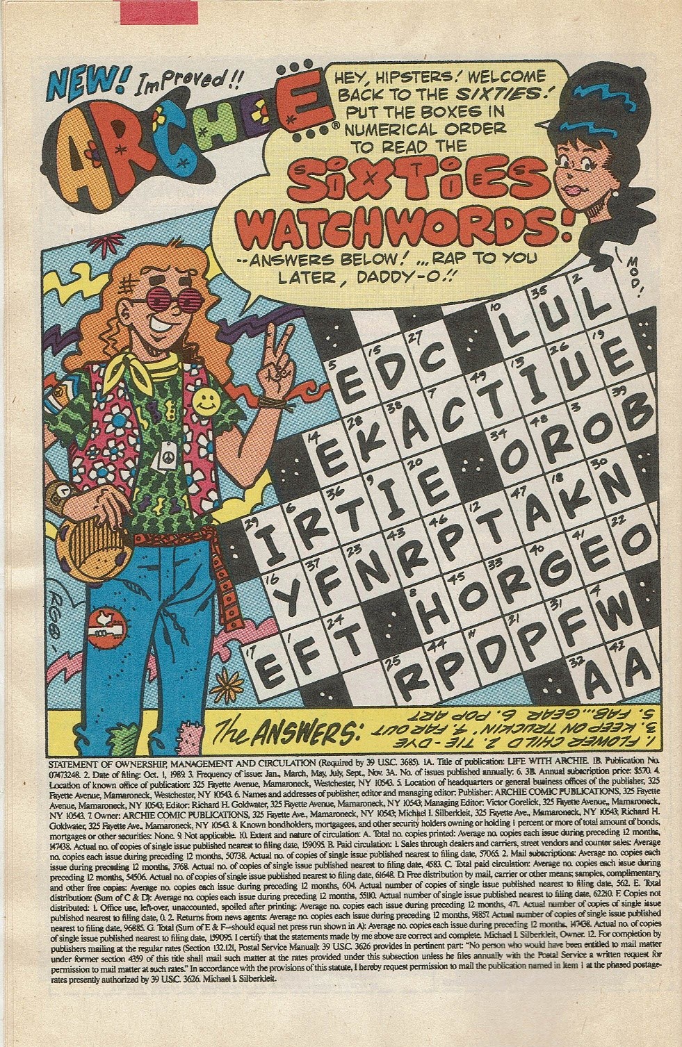 Read online Life With Archie (1958) comic -  Issue #278 - 10