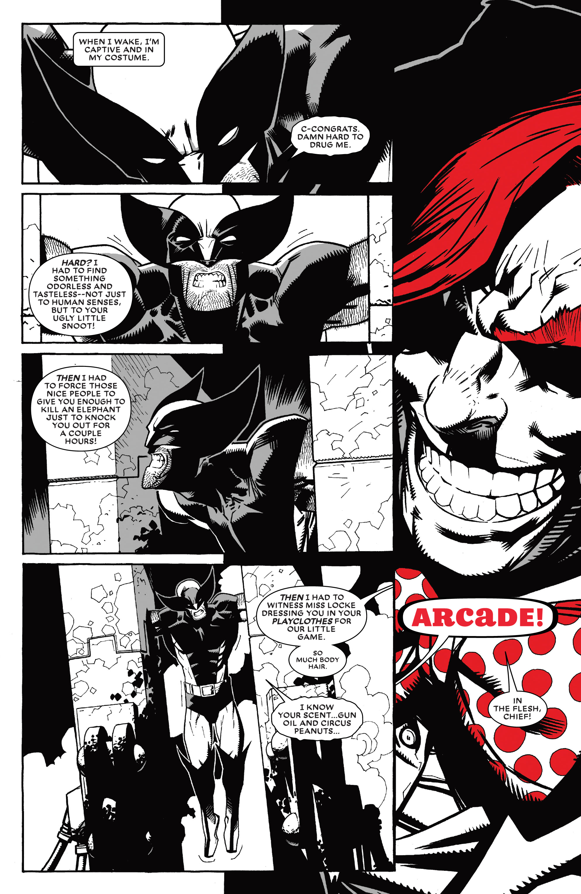 Read online Wolverine: Black, White & Blood comic -  Issue #2 - 13