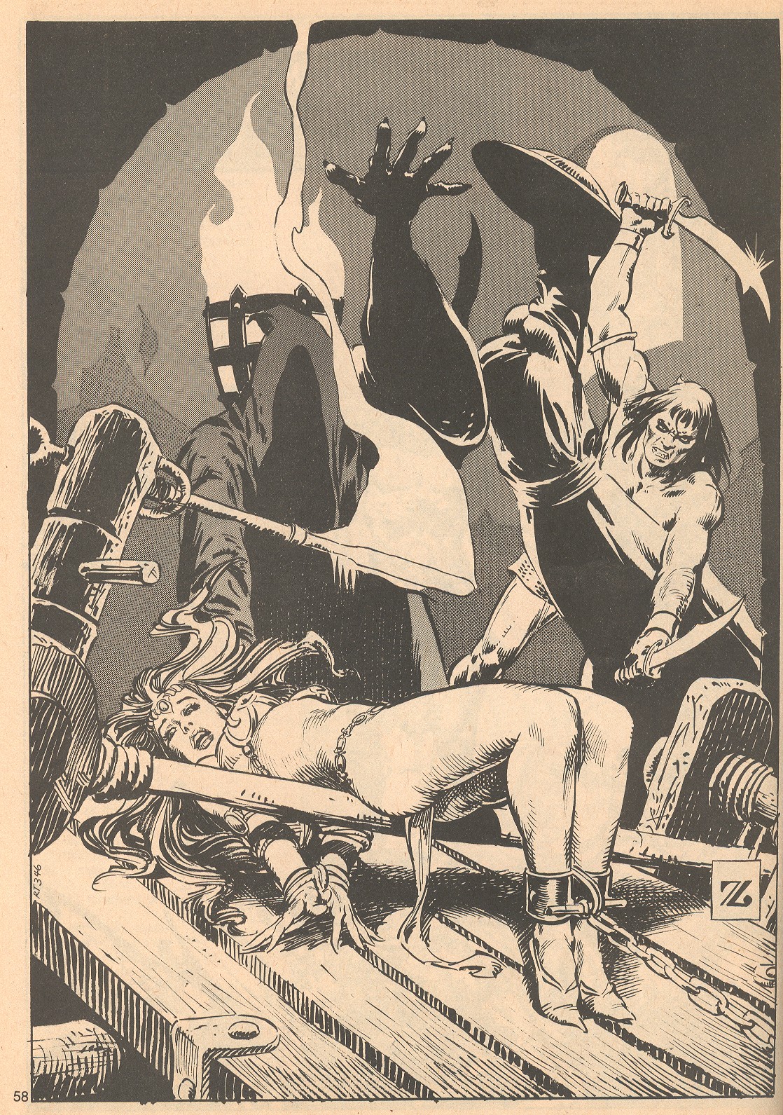Read online The Savage Sword Of Conan comic -  Issue #56 - 58