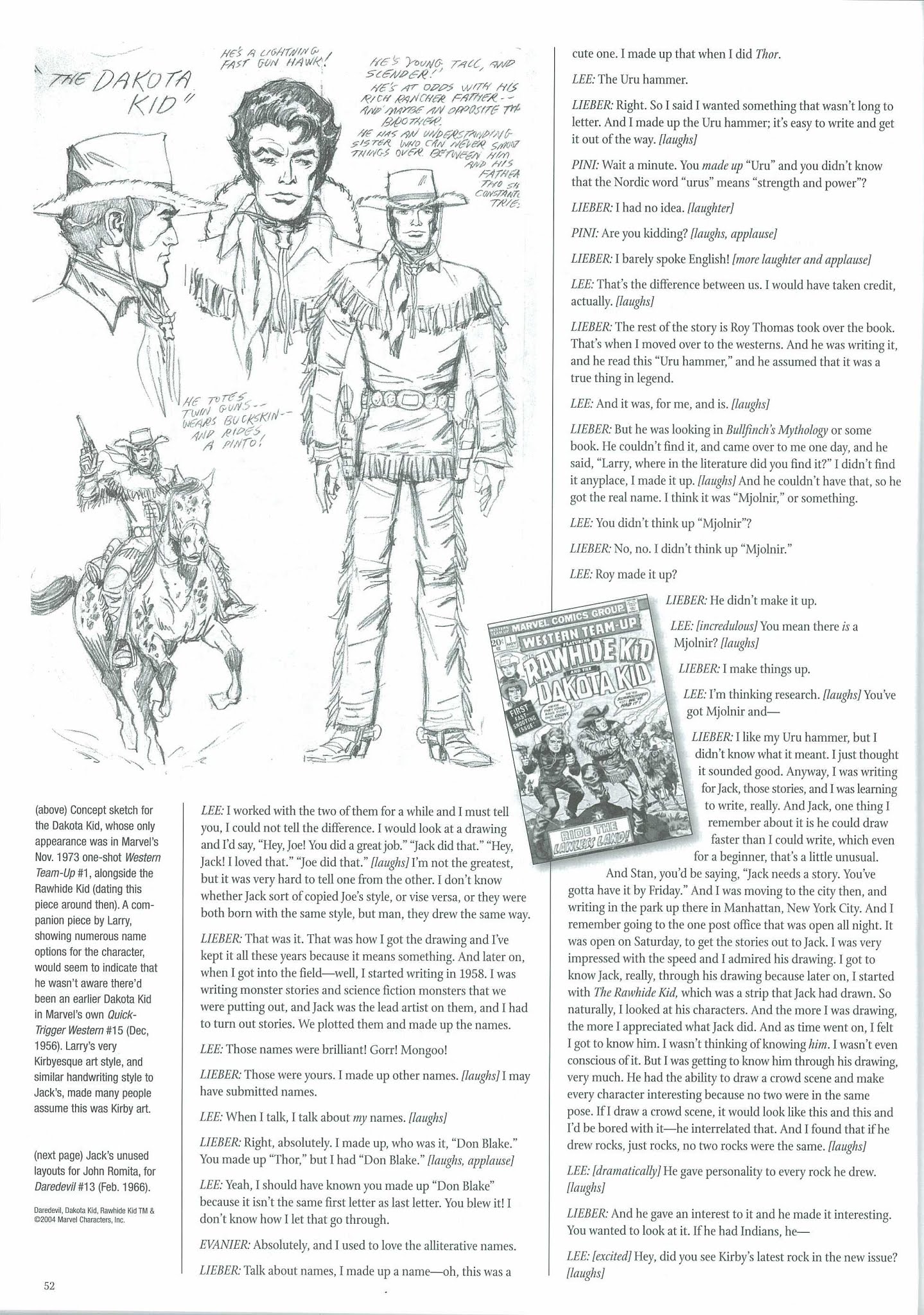 Read online The Jack Kirby Collector comic -  Issue #40 - 54