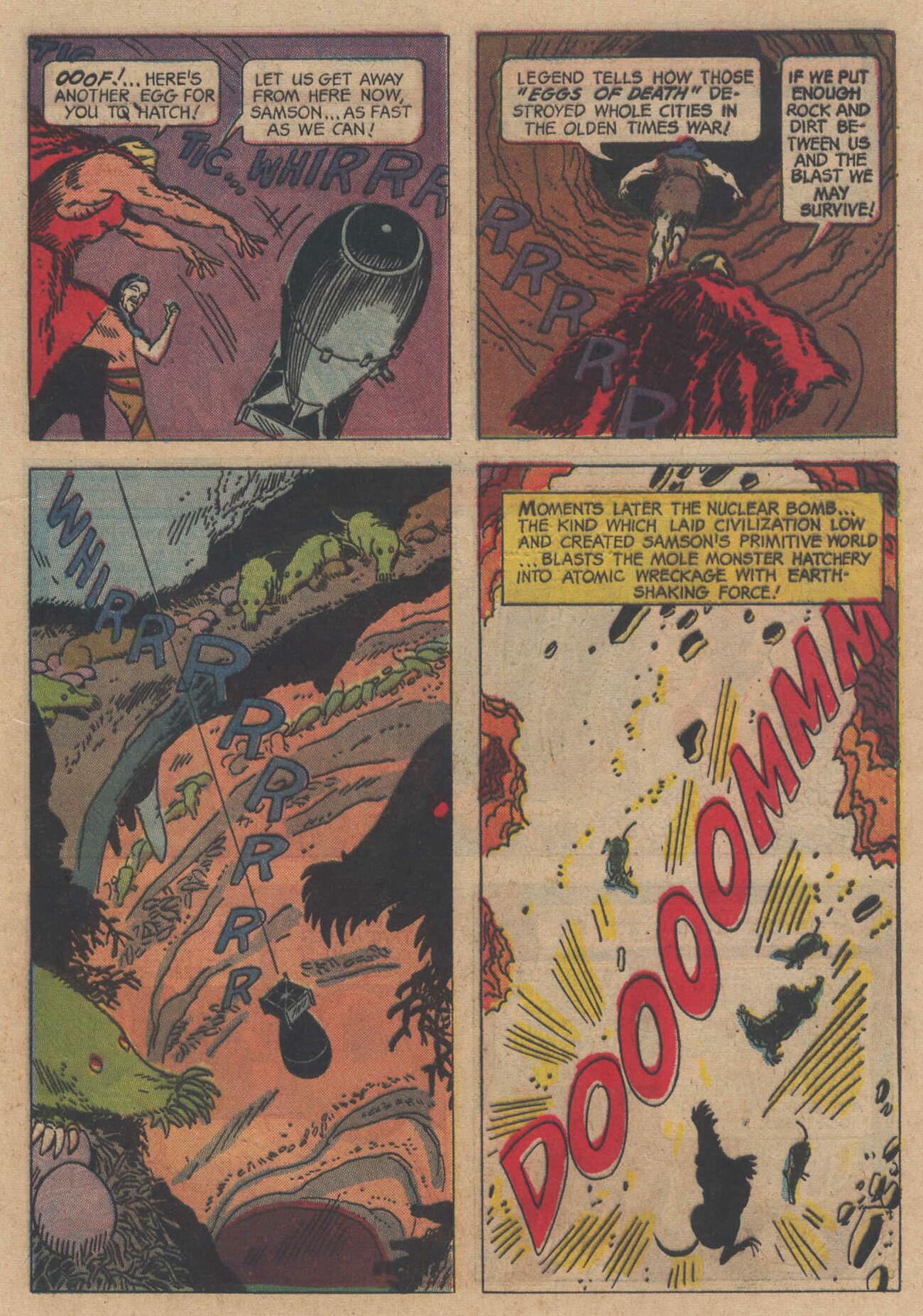 Read online Mighty Samson (1964) comic -  Issue #7 - 33