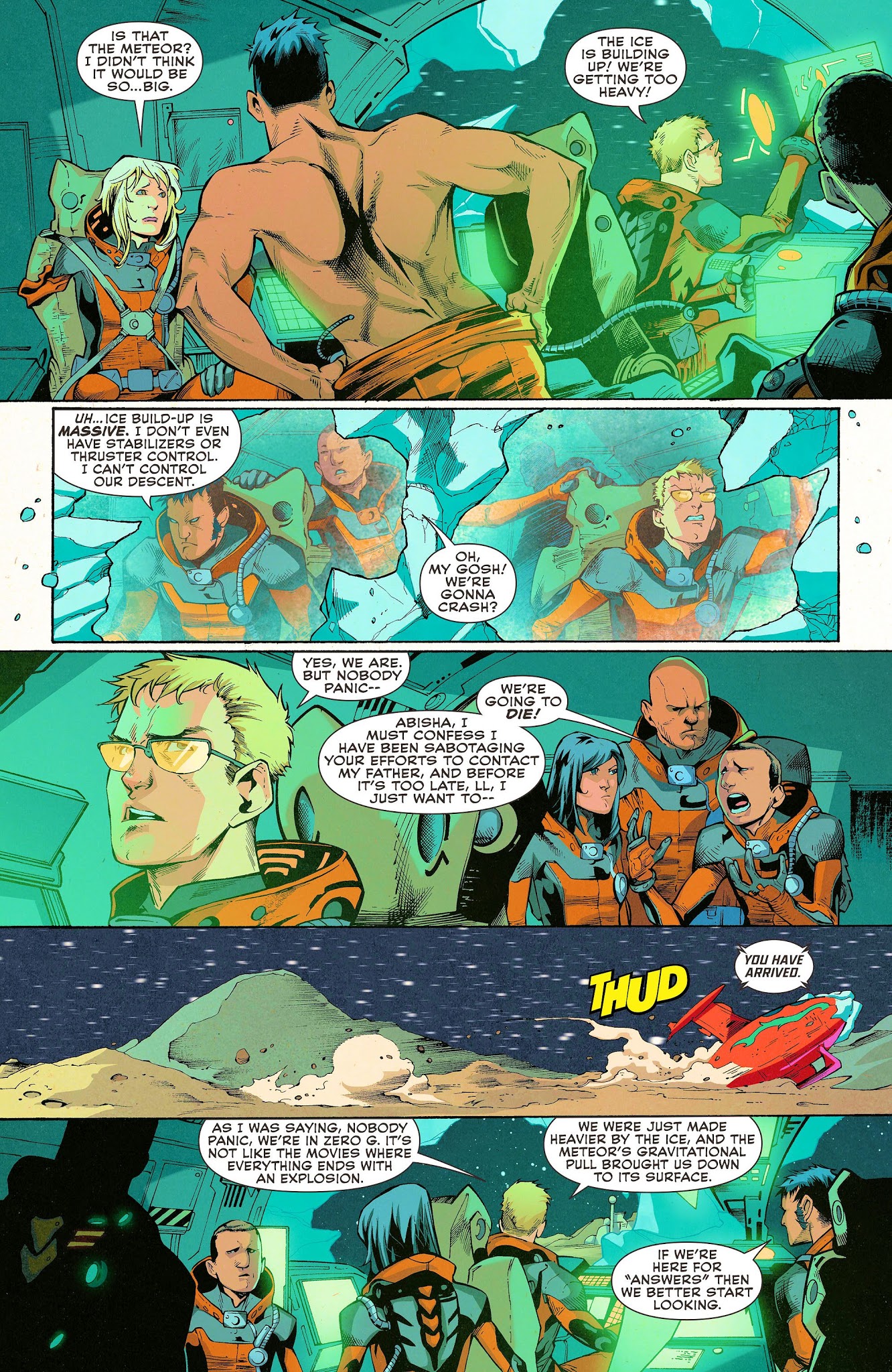 Read online The Green Team: Teen Trillionaires comic -  Issue #5 - 8