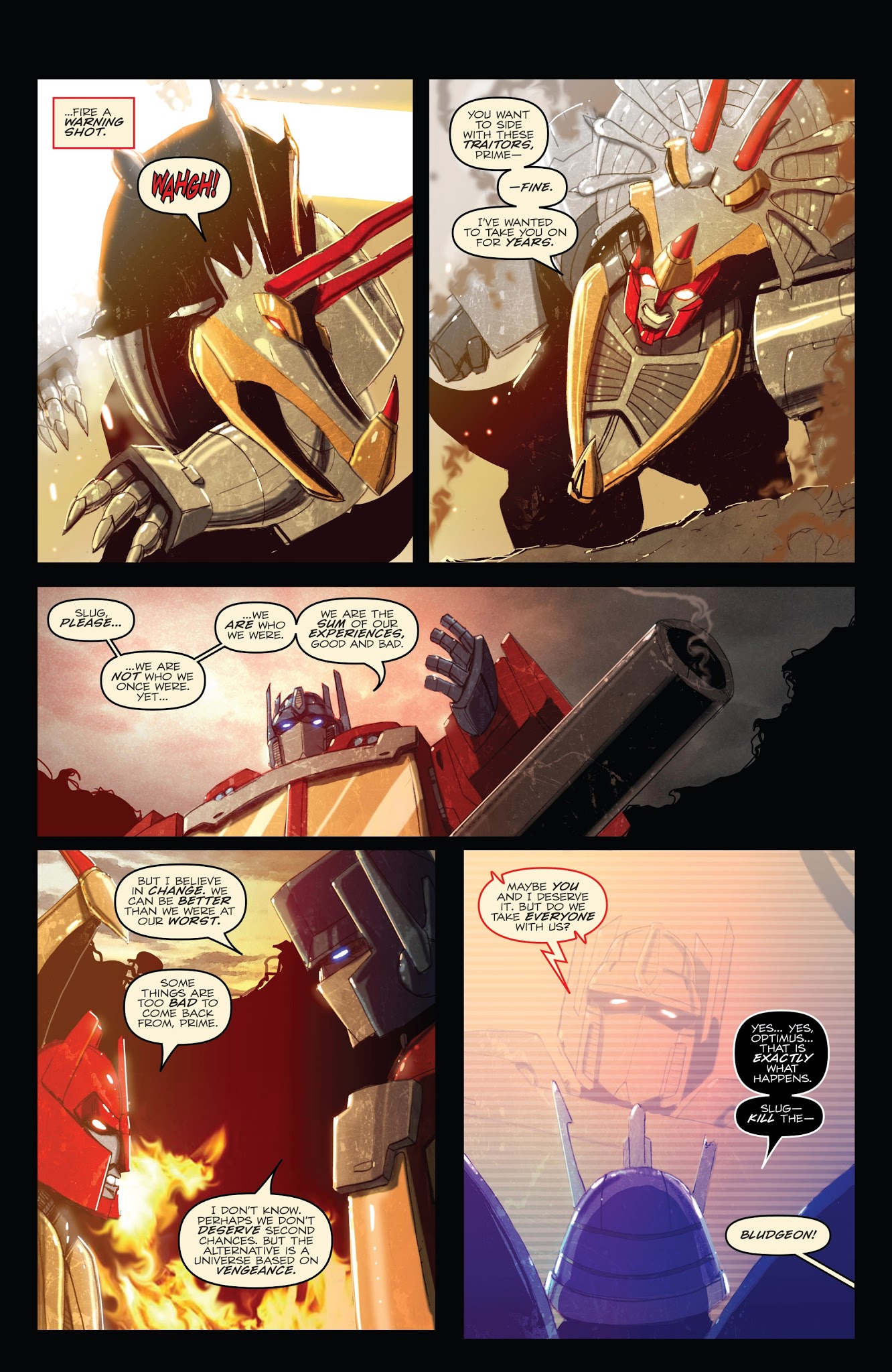 Read online Optimus Prime comic -  Issue #14 - 16