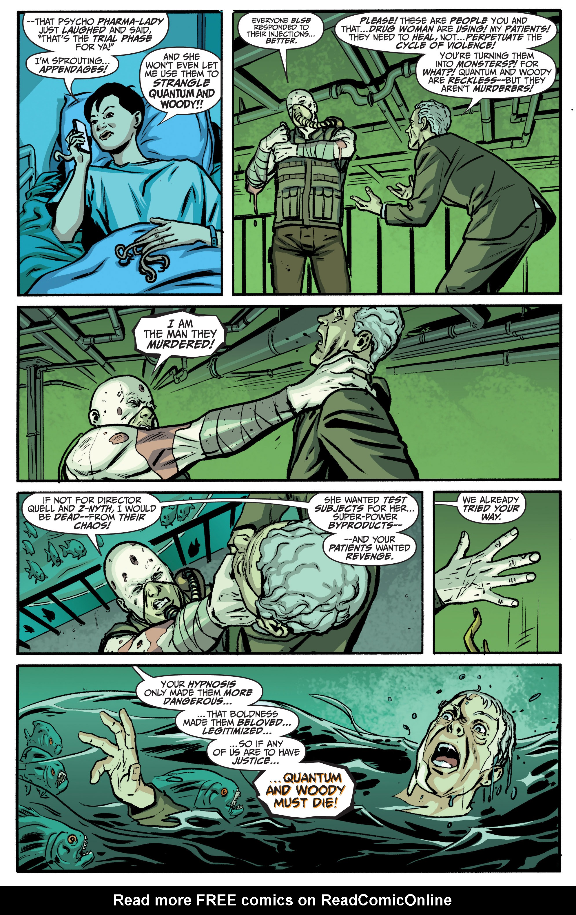 Read online Quantum and Woody Must Die comic -  Issue #3 - 9