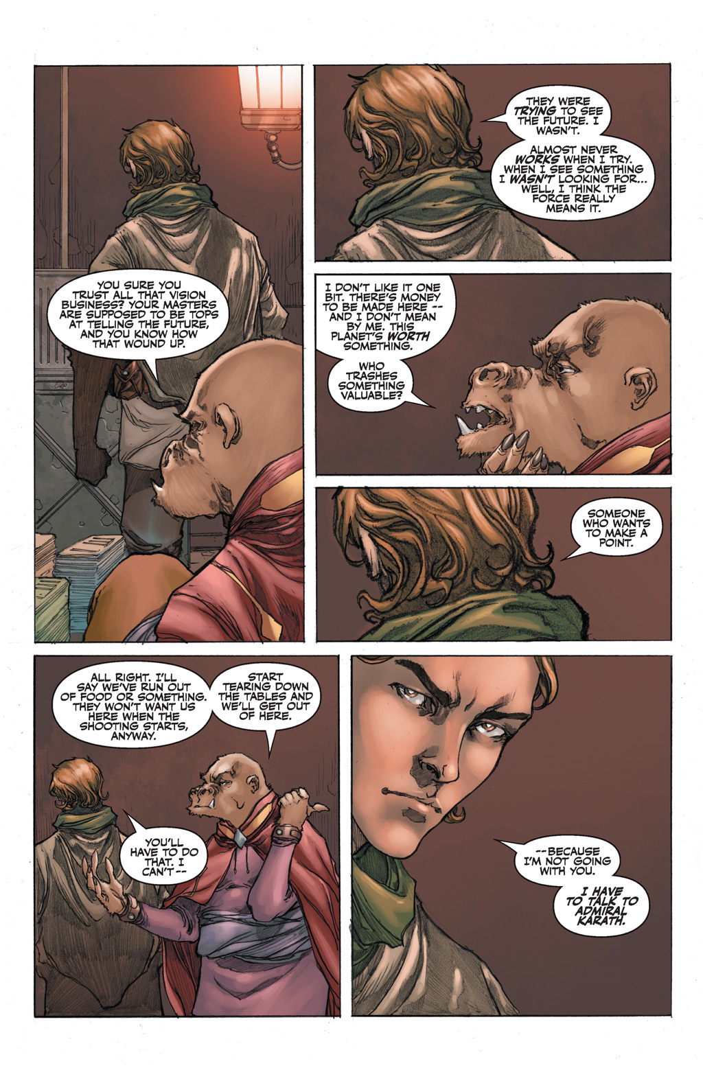 Read online Star Wars: Knights Of The Old Republic comic -  Issue #14 - 24