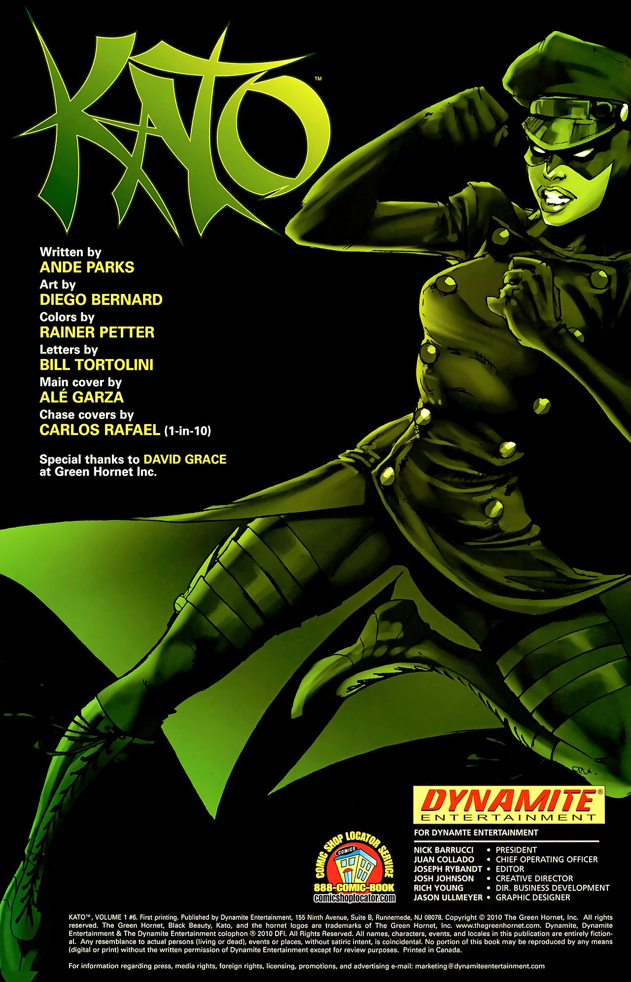 Read online Kato comic -  Issue #6 - 2