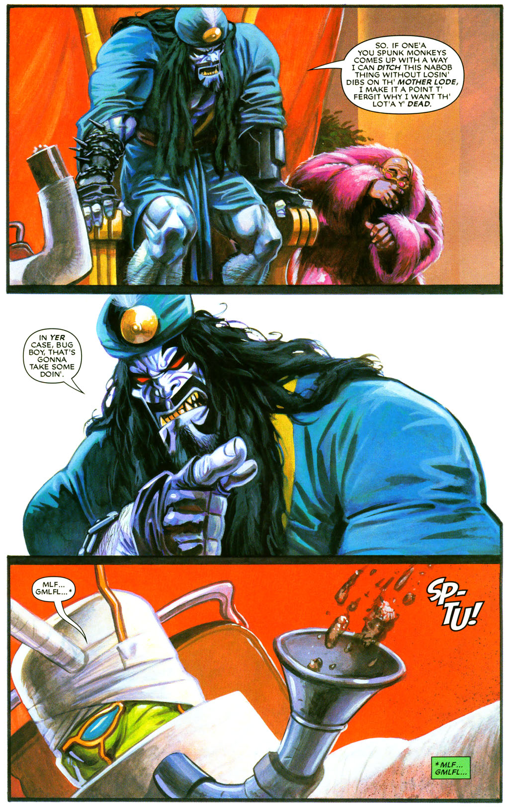 Read online Lobo: Unbound comic -  Issue #6 - 10