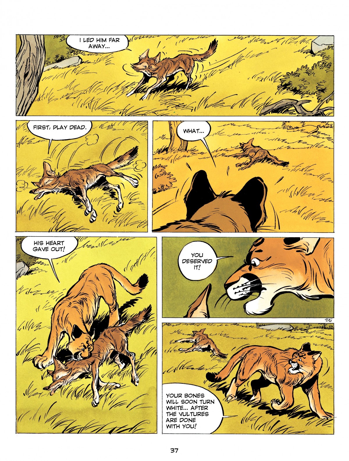 Read online Yakari comic -  Issue #9 - 37
