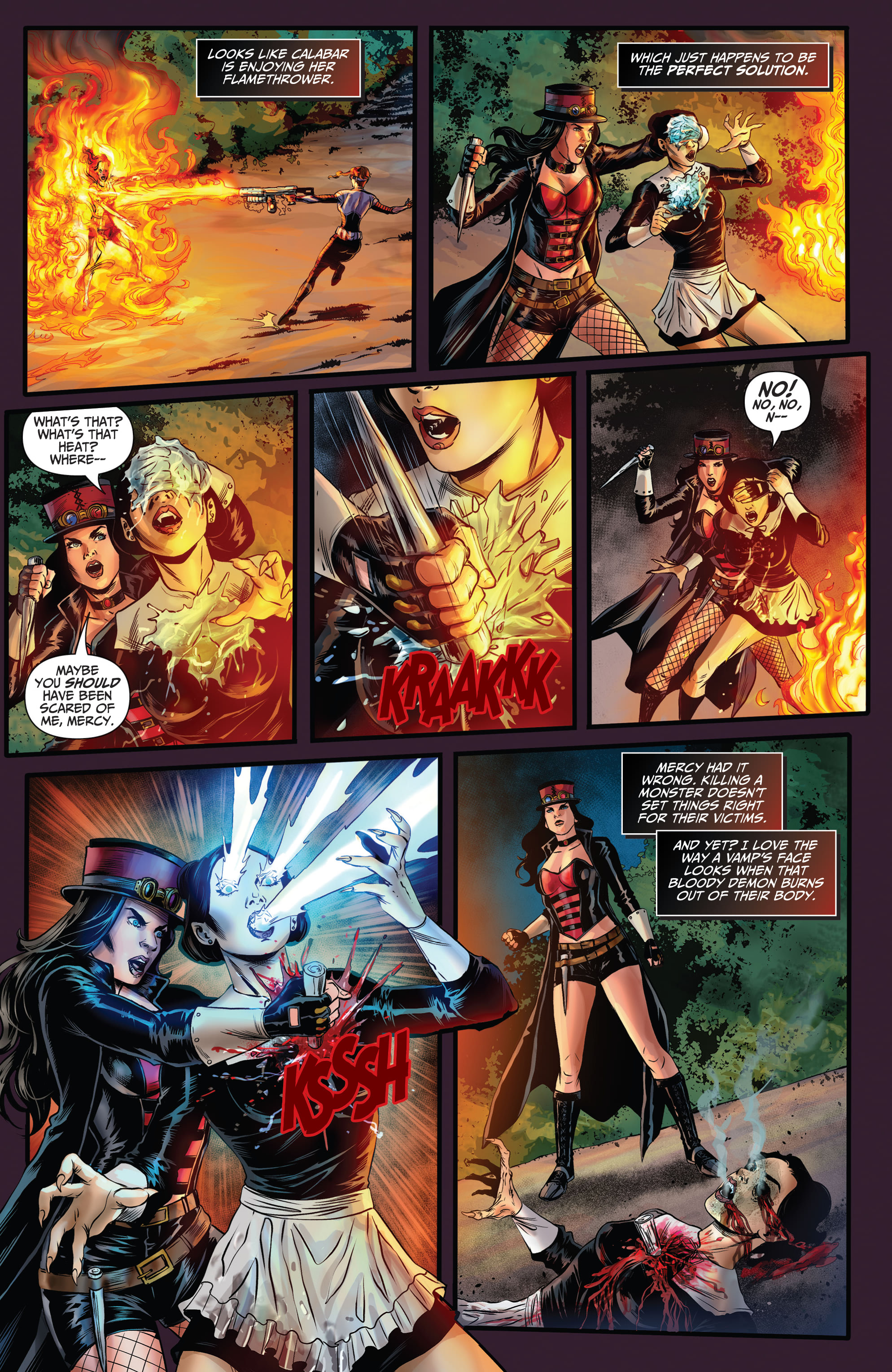 Read online Van Helsing Annual: Hour of the Witch comic -  Issue # Full - 56