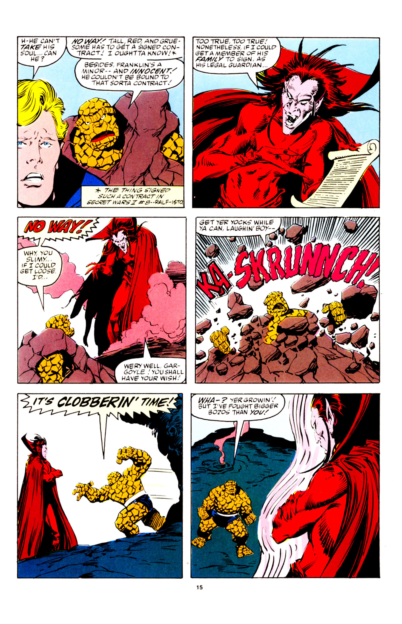 Read online Mephisto Vs. ... comic -  Issue #1 - 16