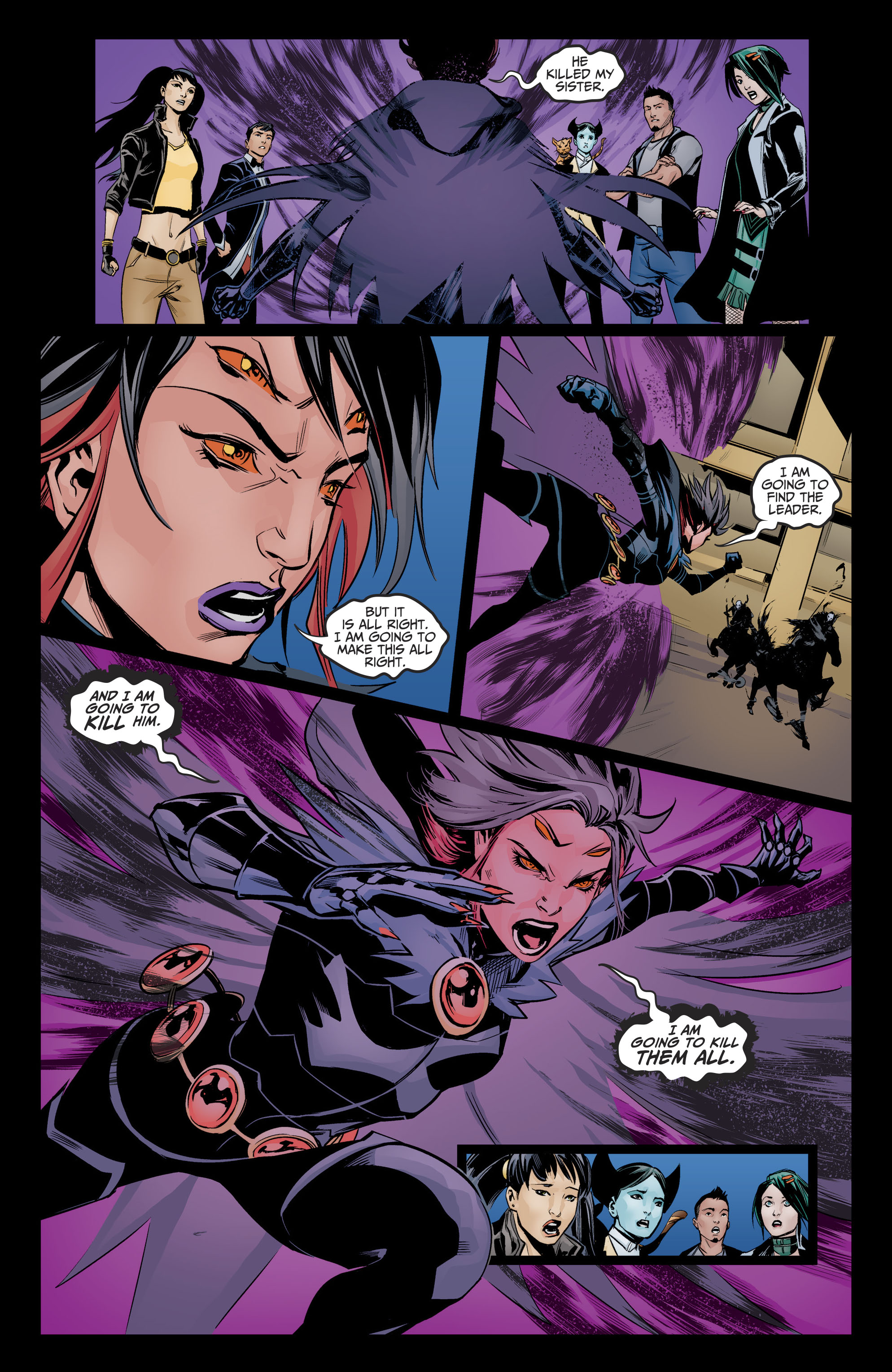 Read online Raven: Daughter of Darkness comic -  Issue #12 - 13