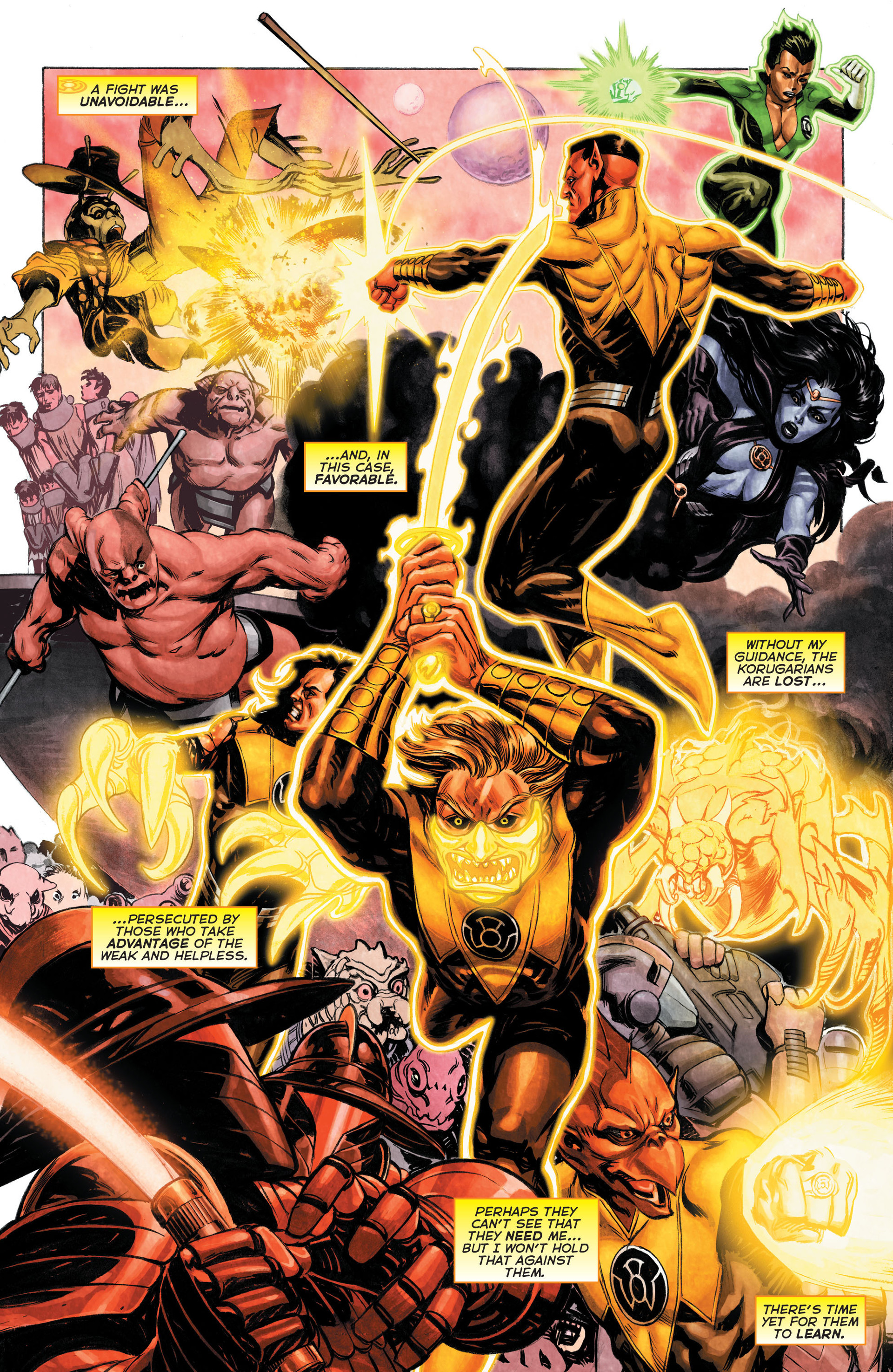 Read online Sinestro comic -  Issue #3 - 17