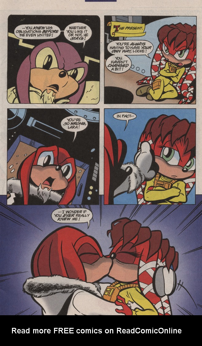 Read online Knuckles the Echidna comic -  Issue #20 - 5