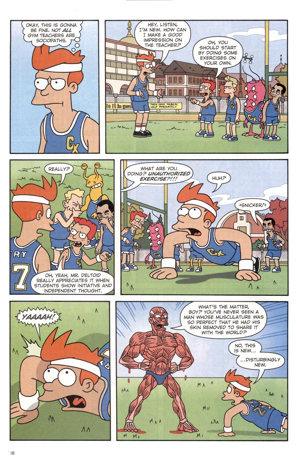 Read online Futurama Comics comic -  Issue #16 - 19