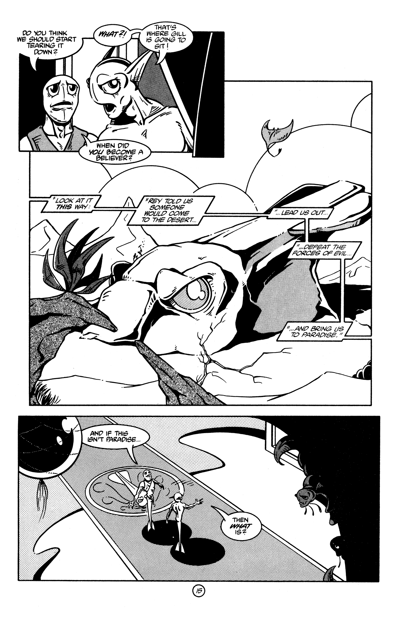 Read online The Fish Police comic -  Issue #22 - 17