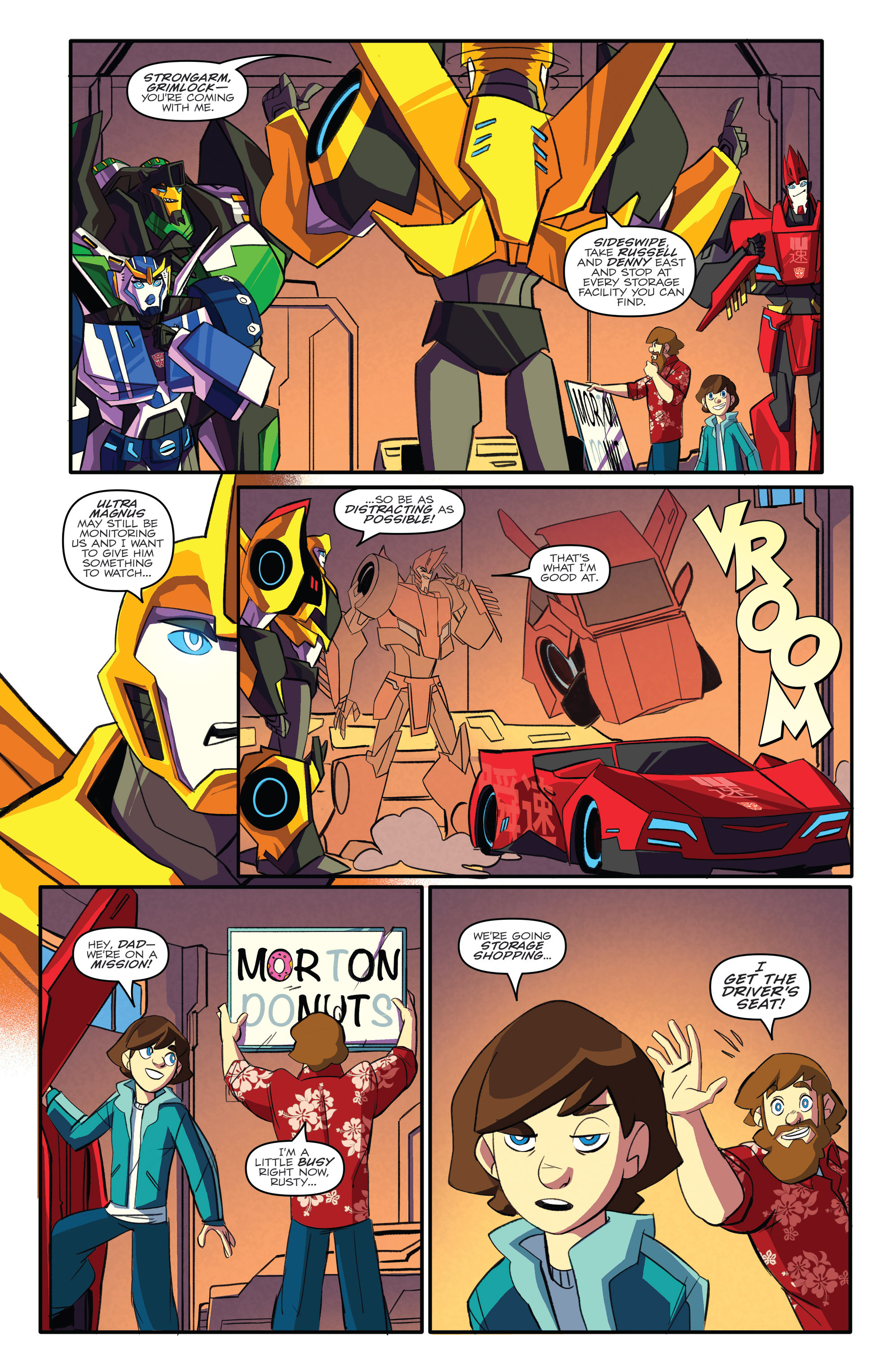 Read online Transformers: Robots In Disguise (2015) comic -  Issue #3 - 8