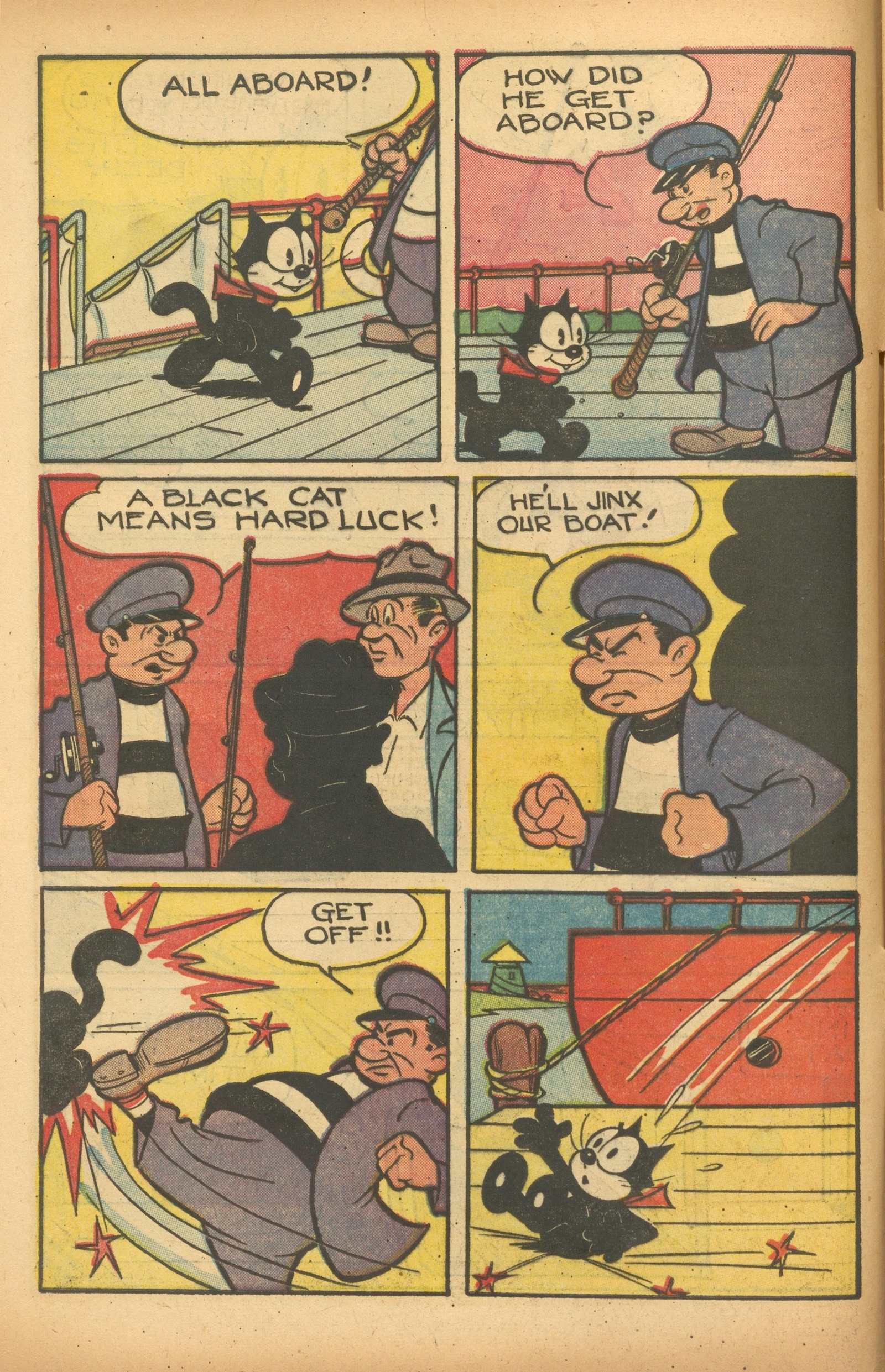 Read online Felix the Cat (1951) comic -  Issue #28 - 6